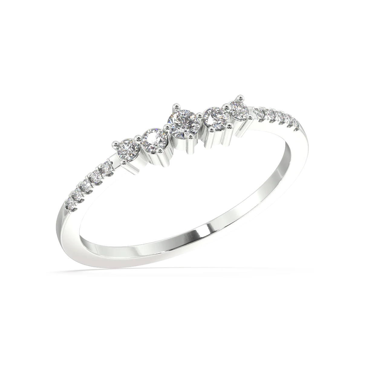 Seraphina Round Diamond Ring - Image 12
