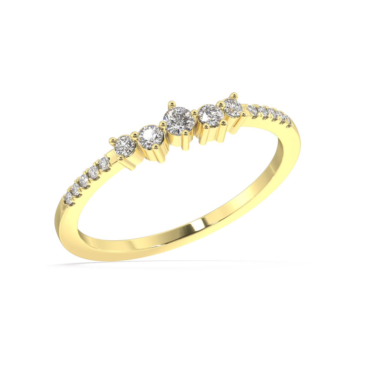 Seraphina Round Diamond Ring - Image 2