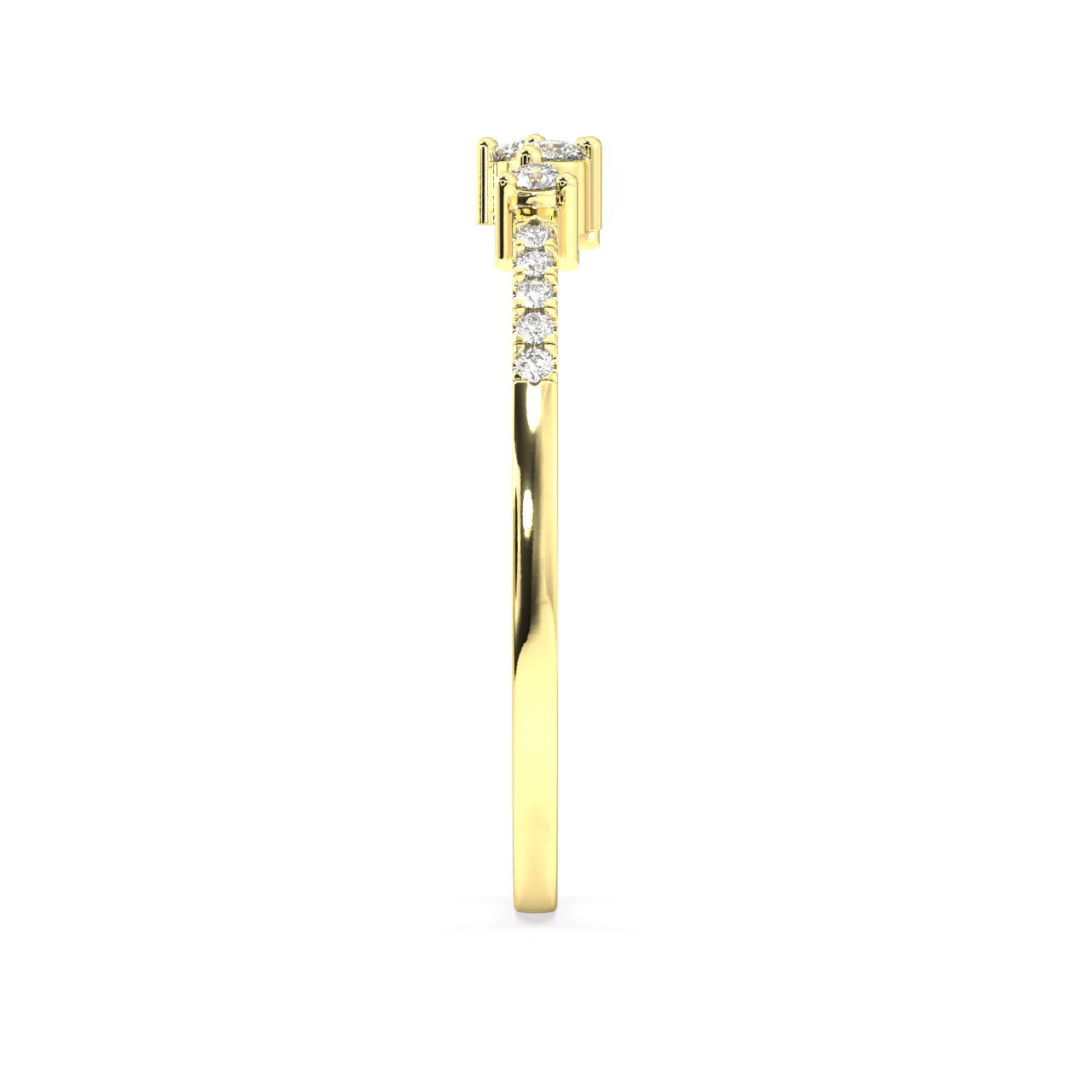 Seraphina Round Diamond Ring - Image 4
