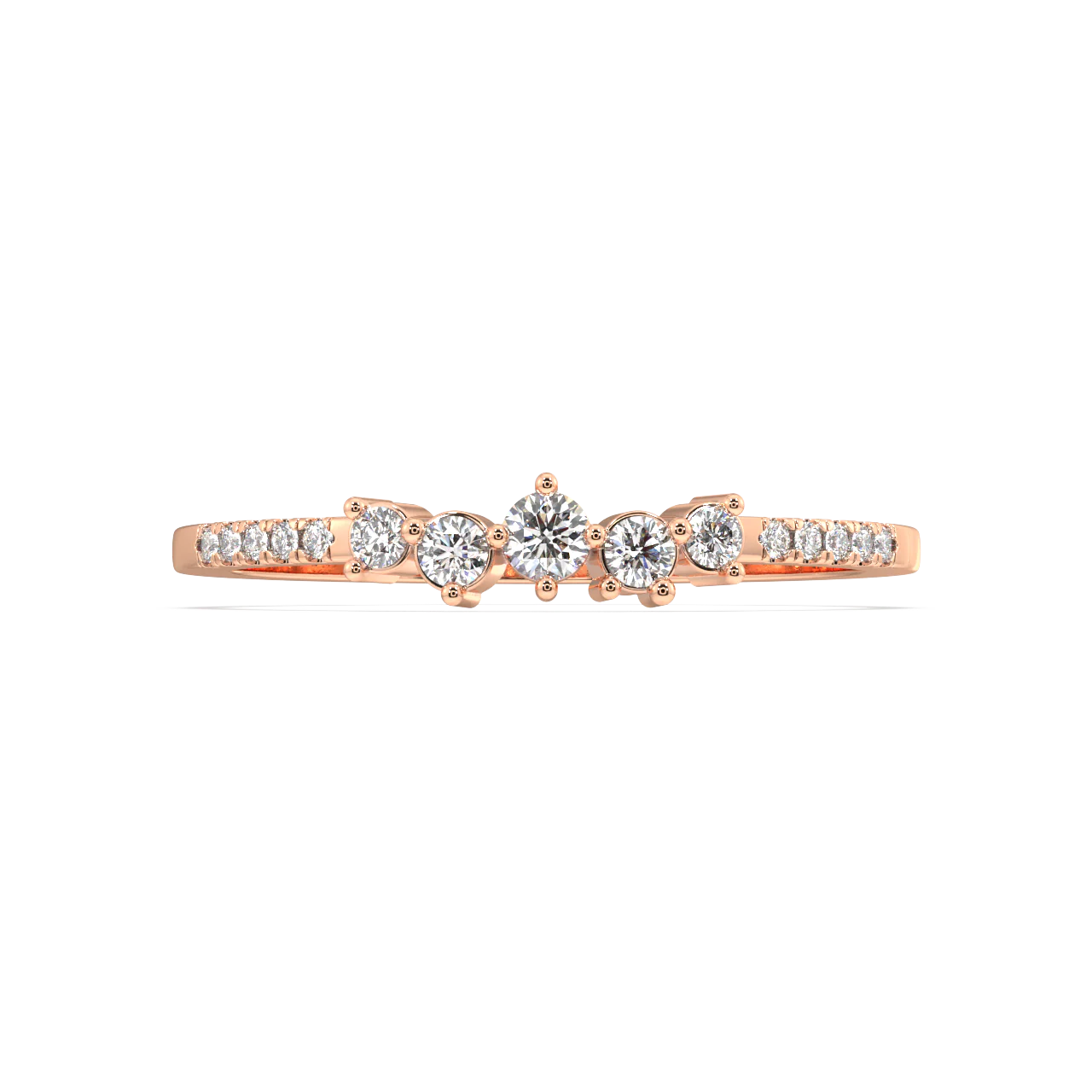 Seraphina Round Diamond Ring - Image 6
