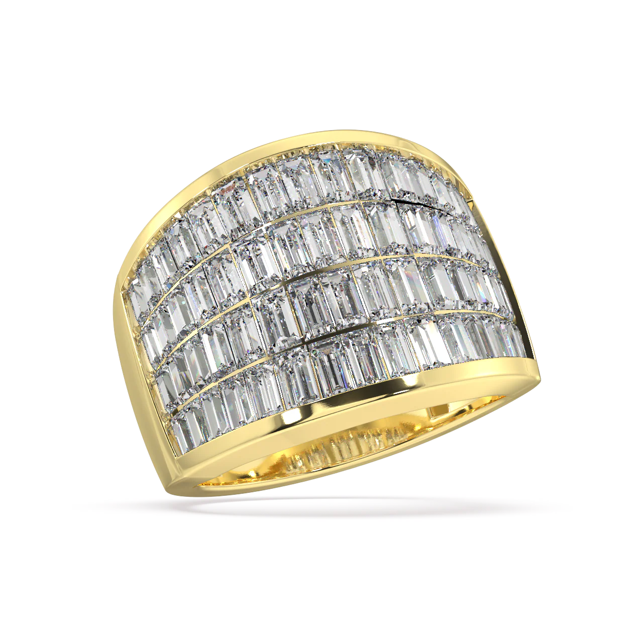 Soho Baguette Diamond Ring - Image 2
