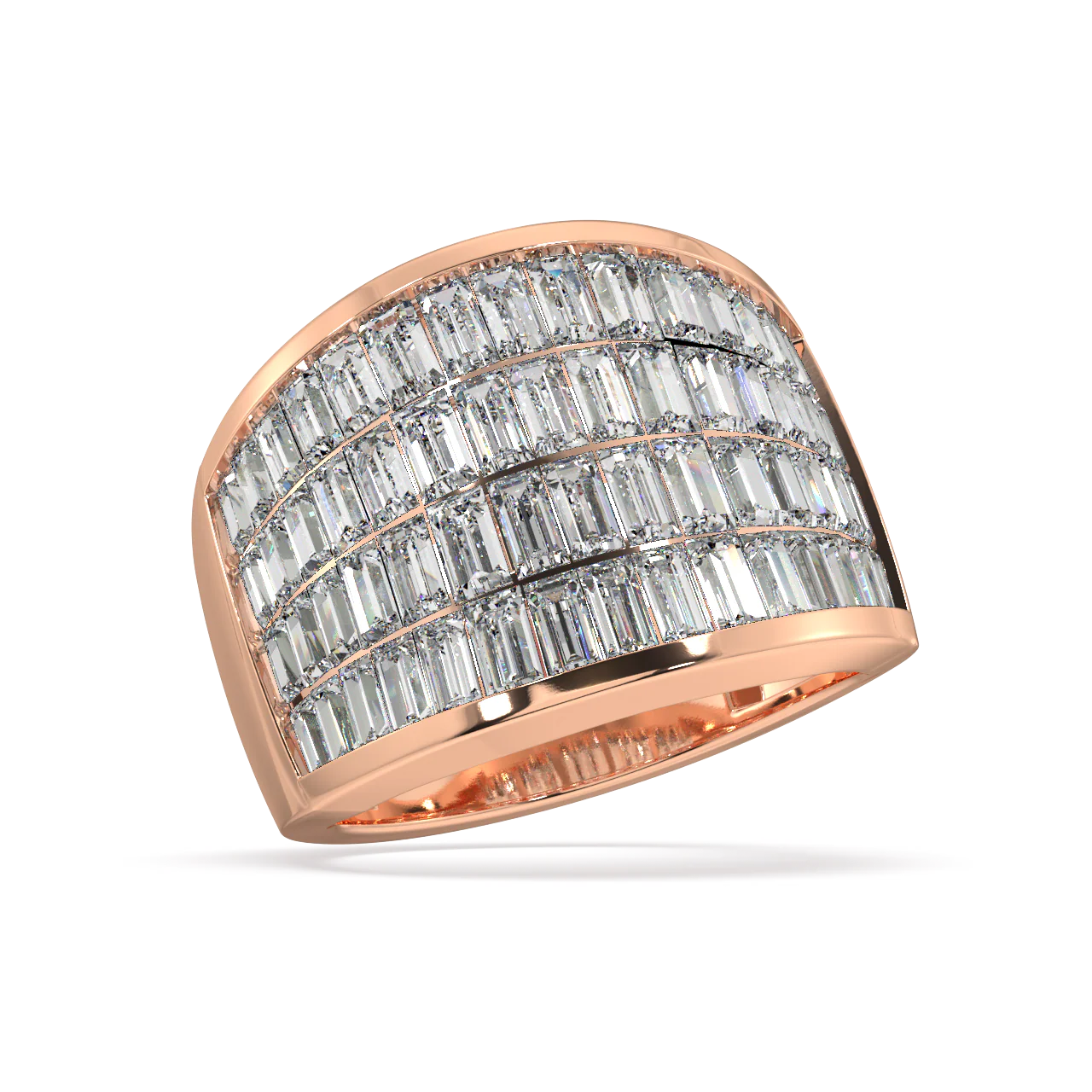 Soho Baguette Diamond Ring - Image 7