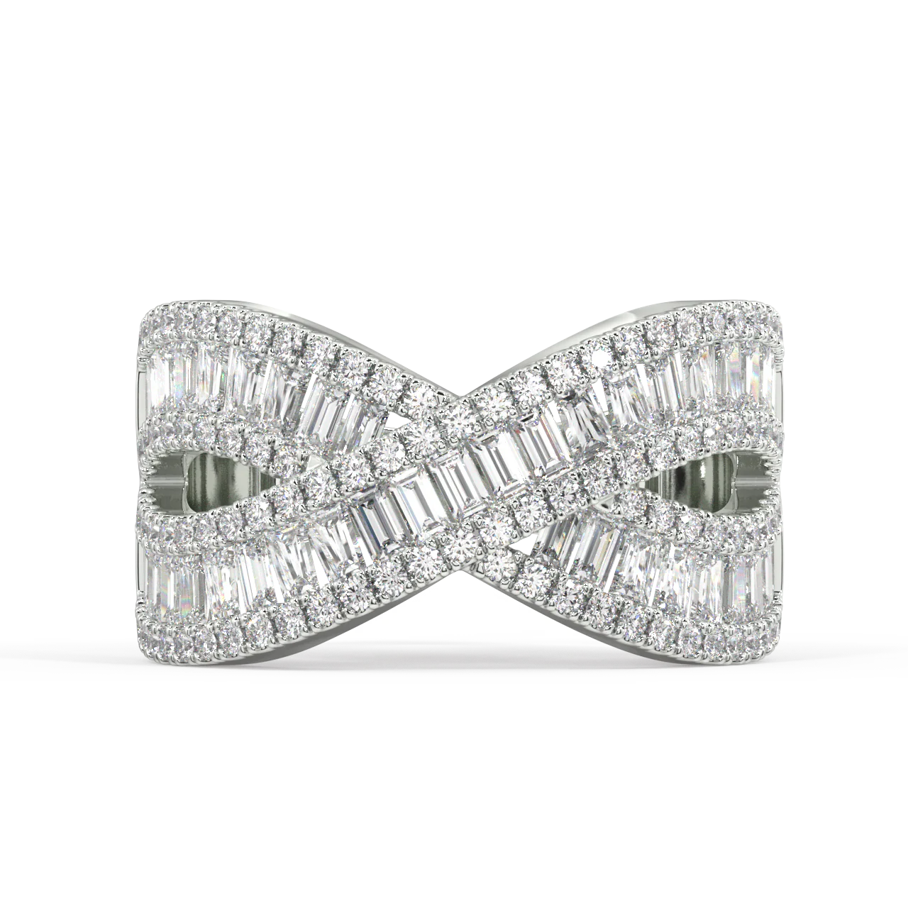 Solstice Baguette Diamond Ring - Image 11