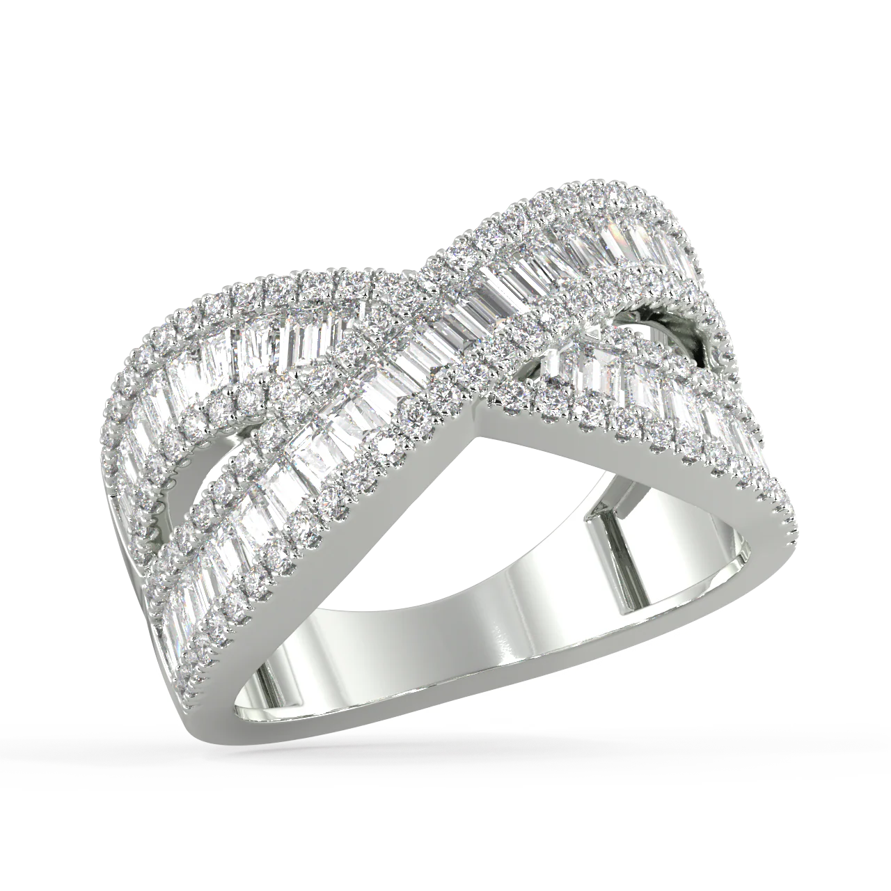 Solstice Baguette Diamond Ring - Image 16
