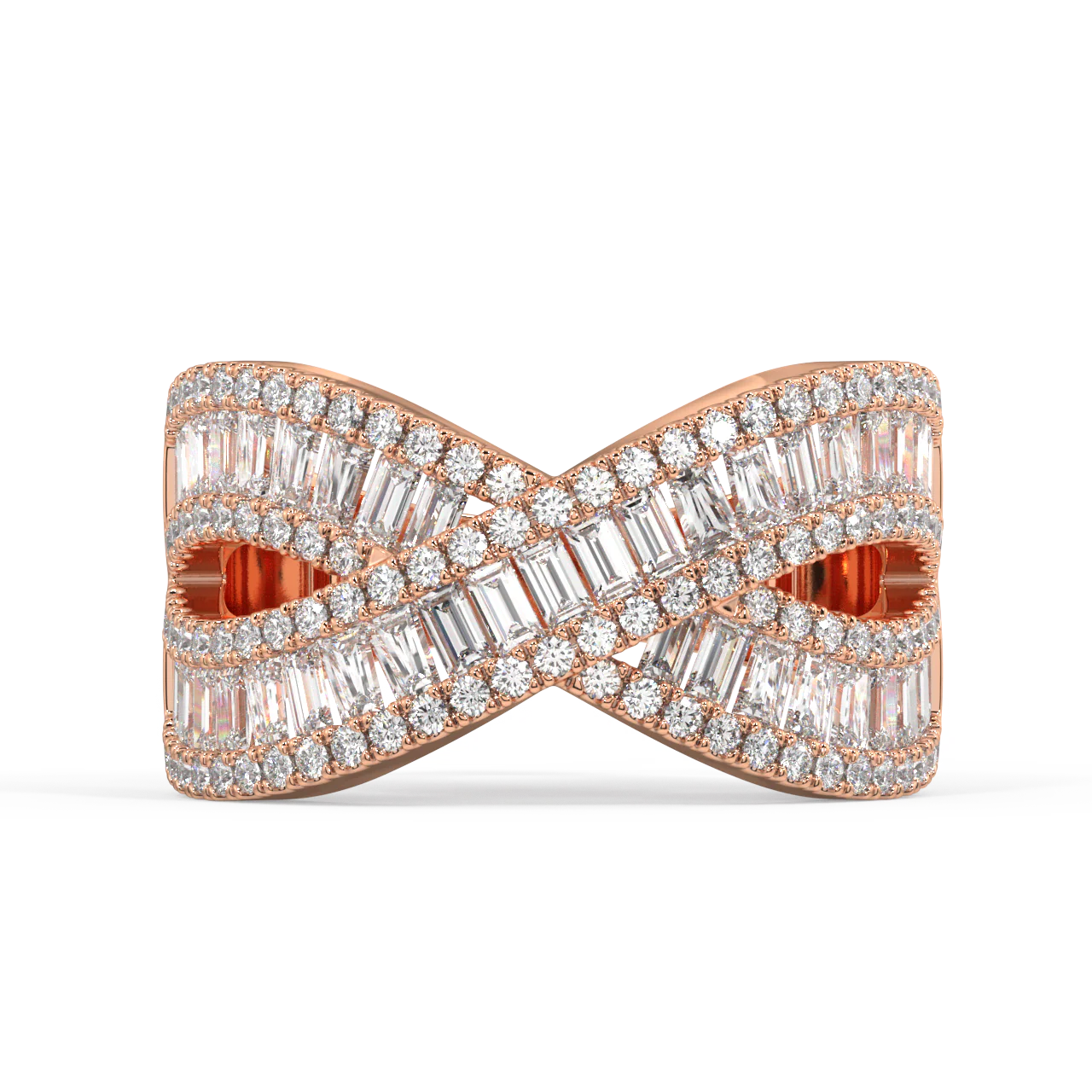 Solstice Baguette Diamond Ring - Image 6