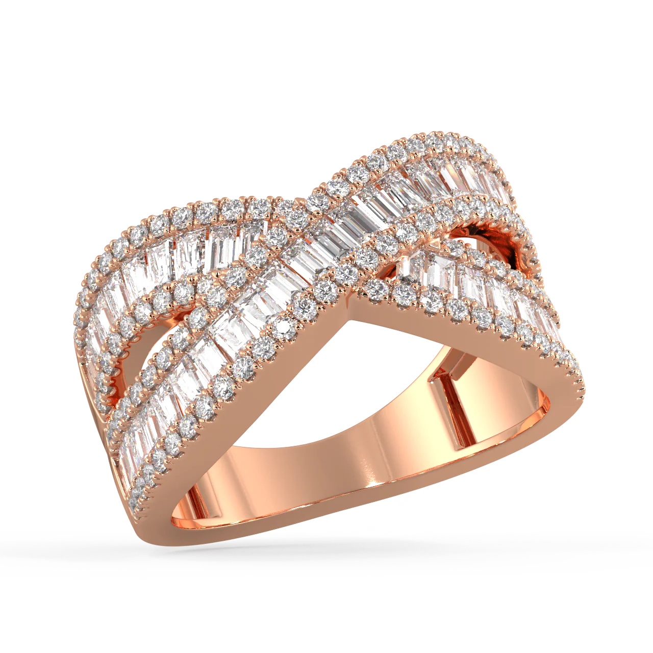 Solstice Baguette Diamond Ring - Image 7