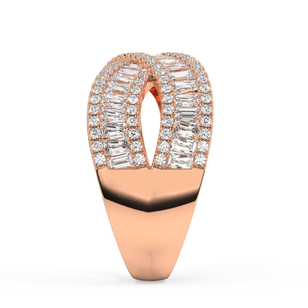 Solstice Baguette Diamond Ring - Image 9