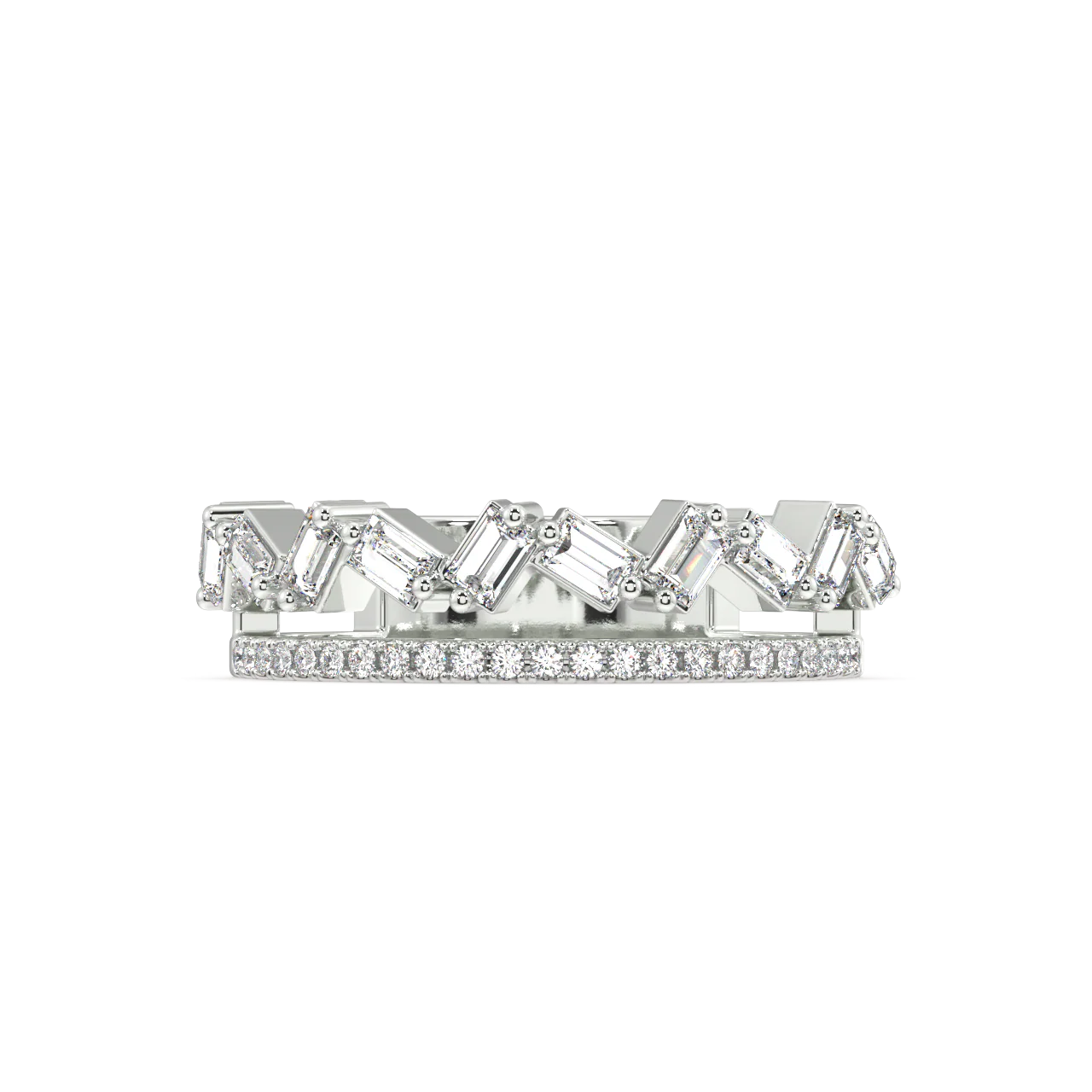 Solstice Round Diamond Ring - Image 11