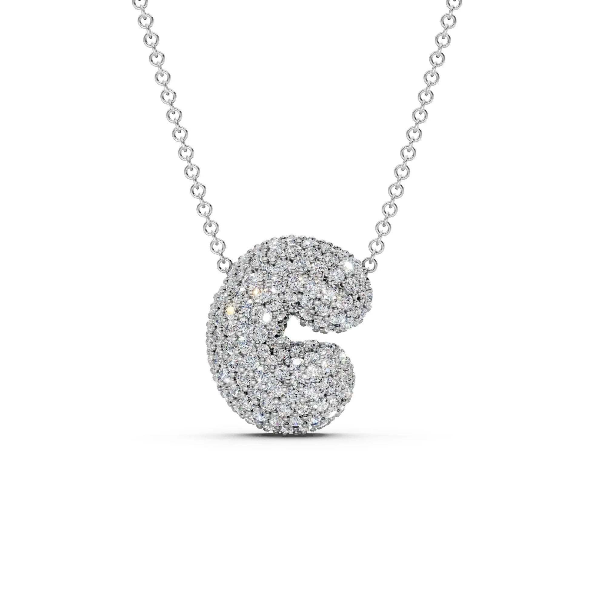 The Bubbletini Pavé Necklace - Image 11