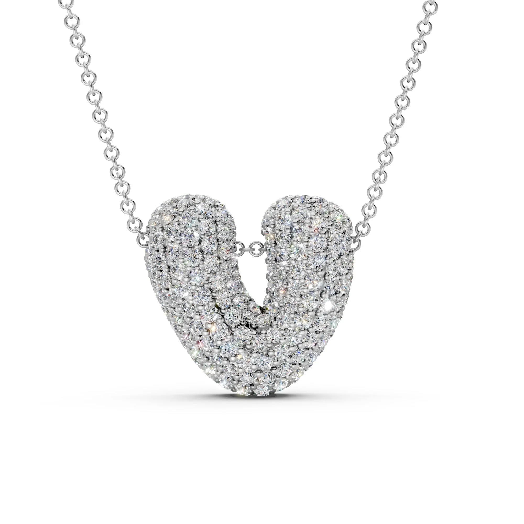 The Bubbletini Pavé Necklace - Image 124