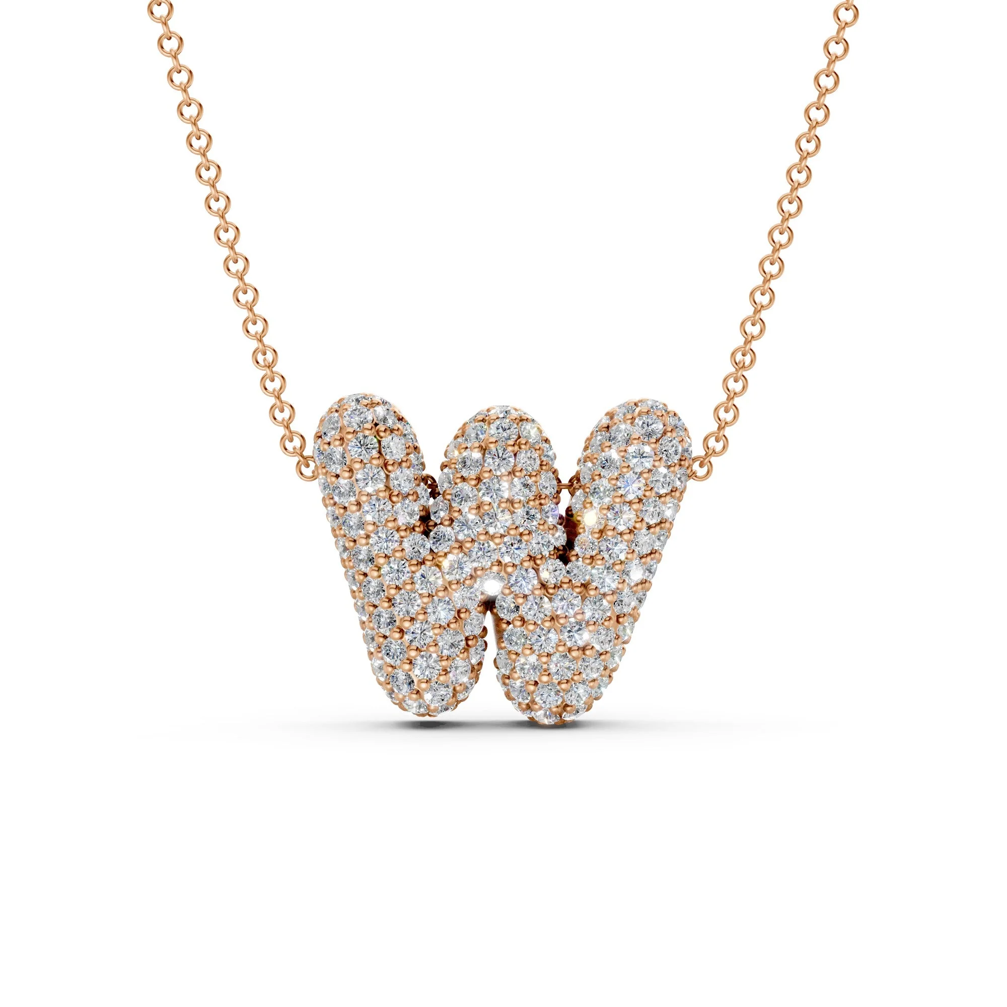 The Bubbletini Pavé Necklace - Image 128