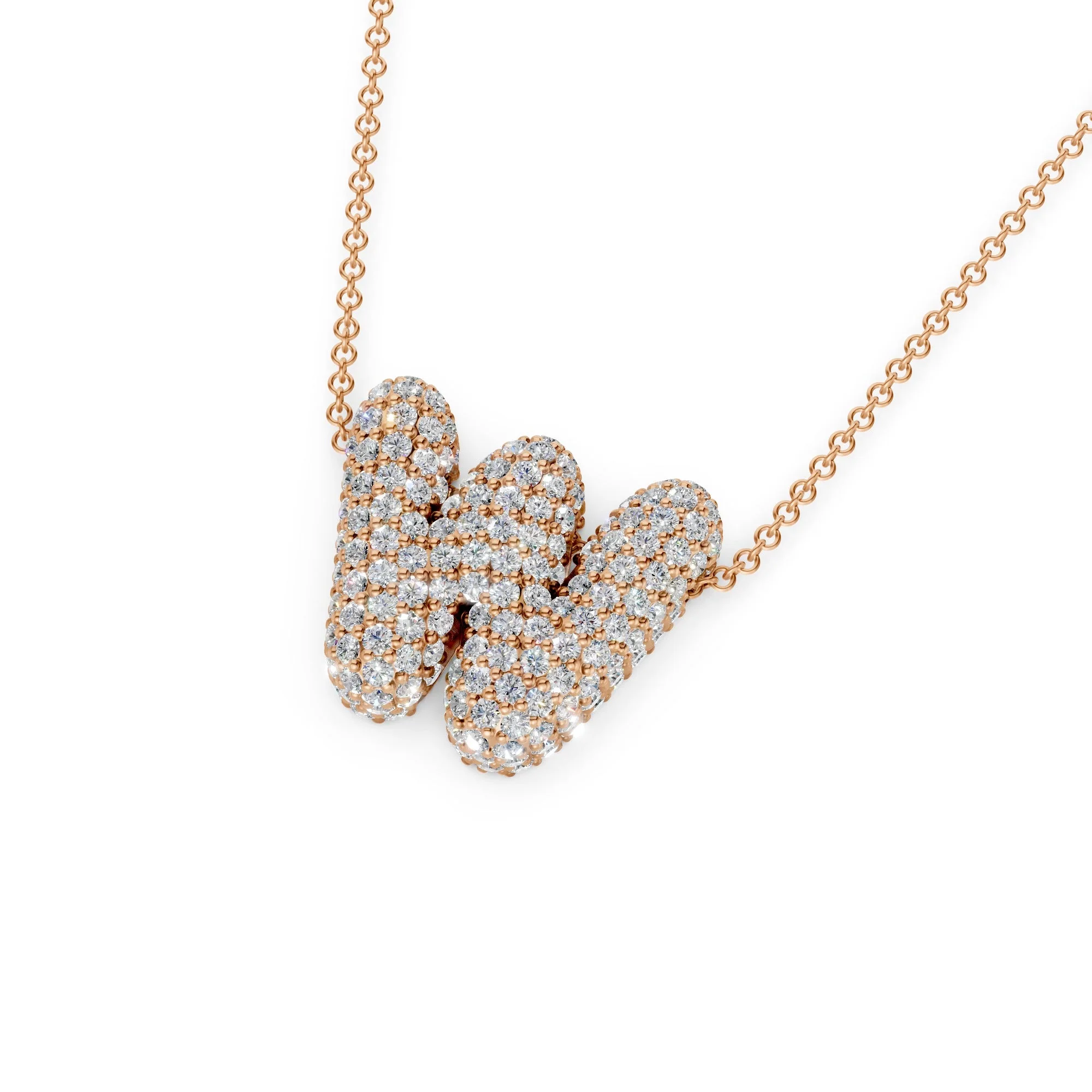 The Bubbletini Pavé Necklace - Image 129