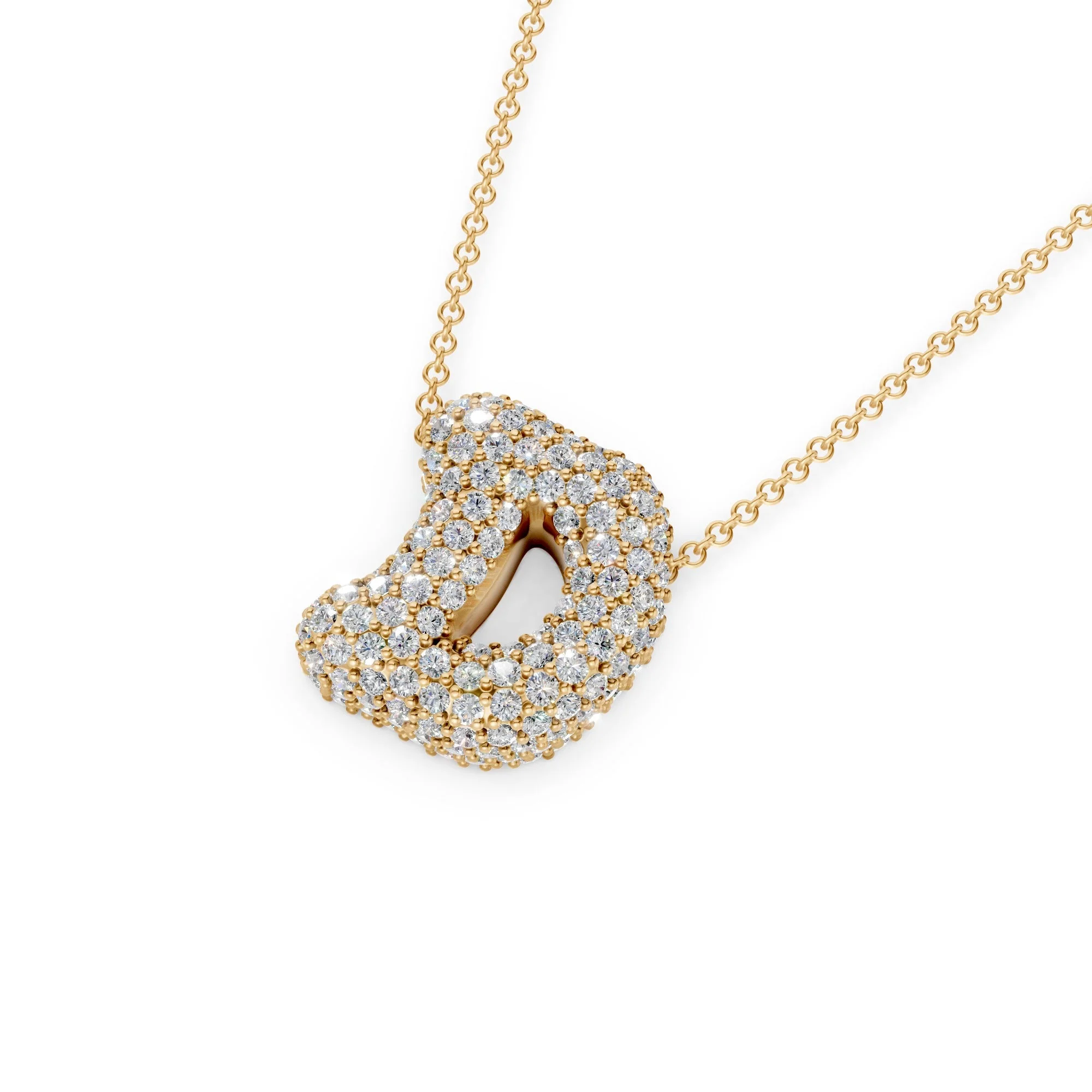 The Bubbletini Pavé Necklace - Image 14