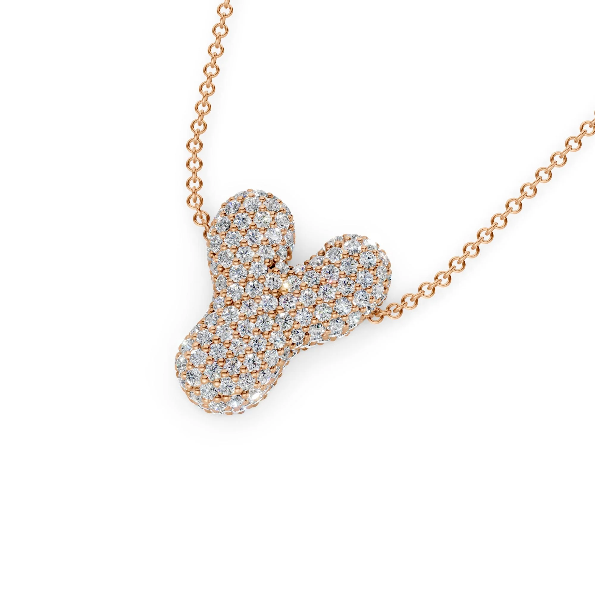The Bubbletini Pavé Necklace - Image 140