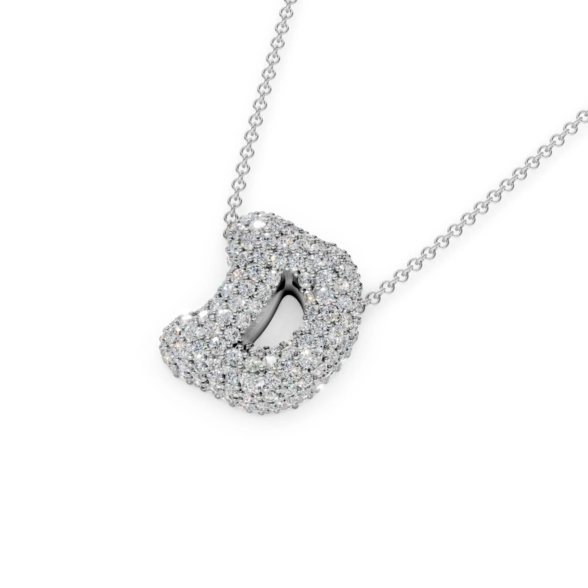 The Bubbletini Pavé Necklace - Image 18