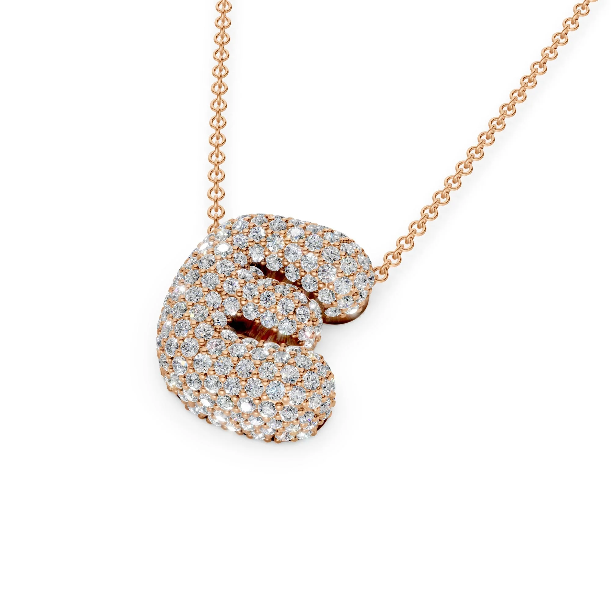 The Bubbletini Pavé Necklace - Image 22