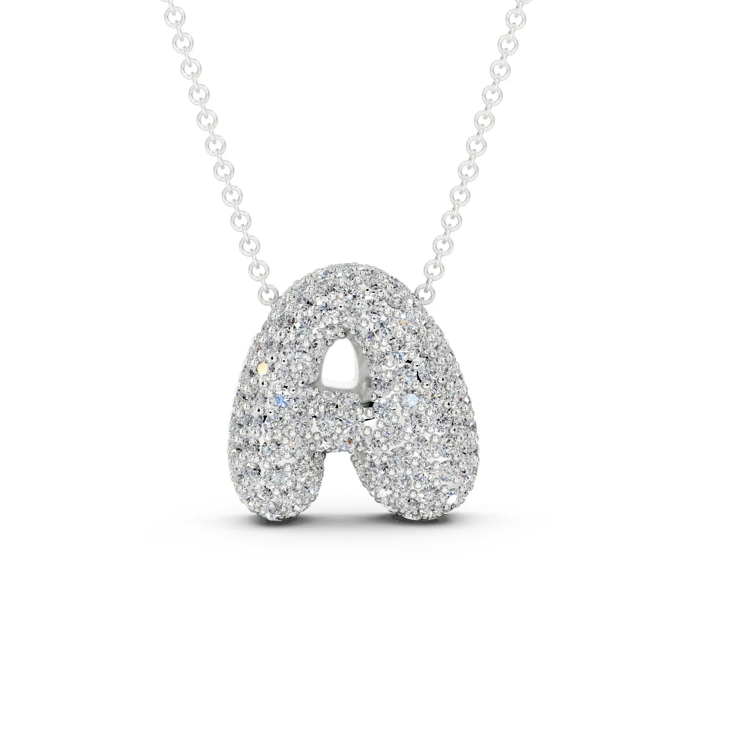 The Bubbletini Pavé Necklace - Image 3
