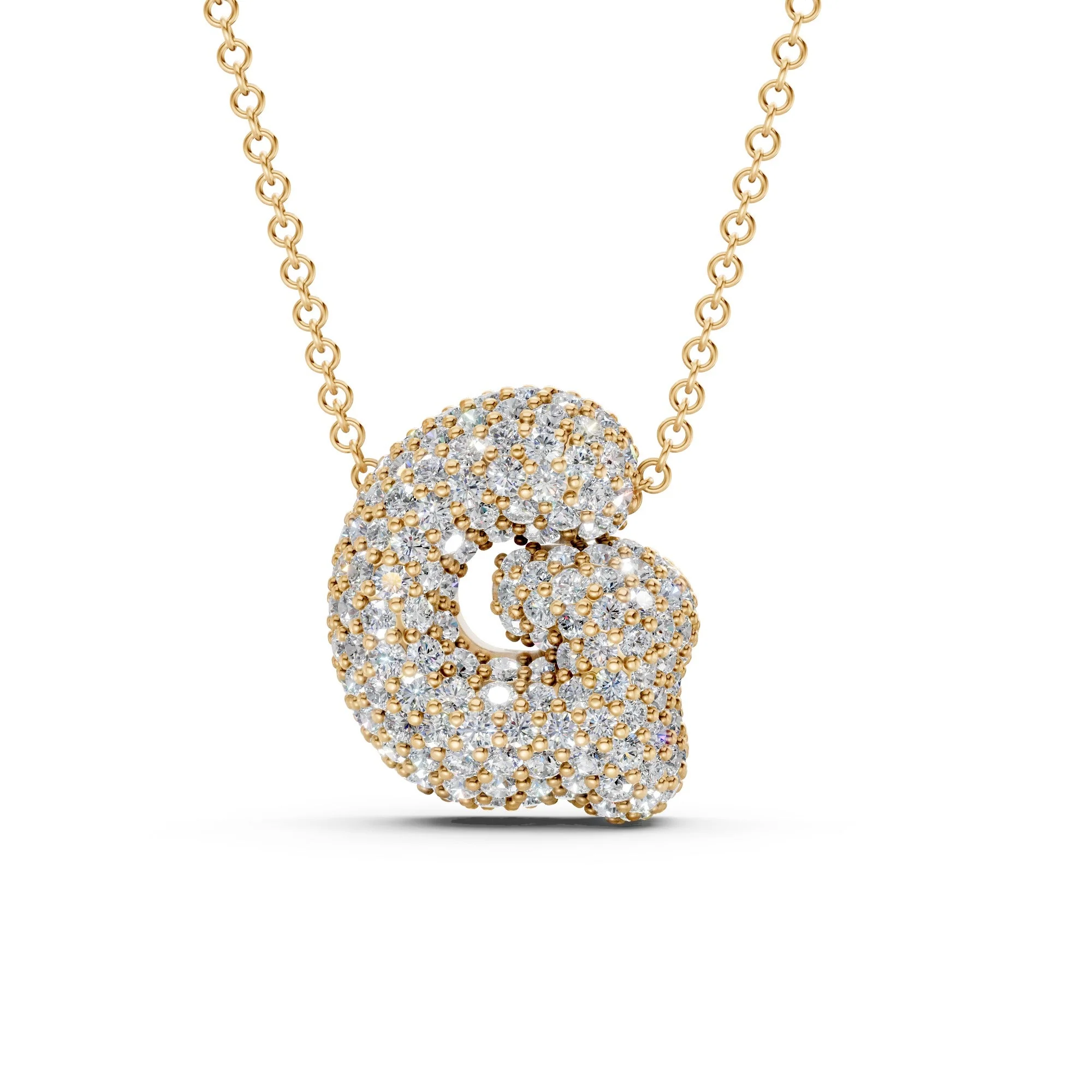 The Bubbletini Pavé Necklace - Image 31