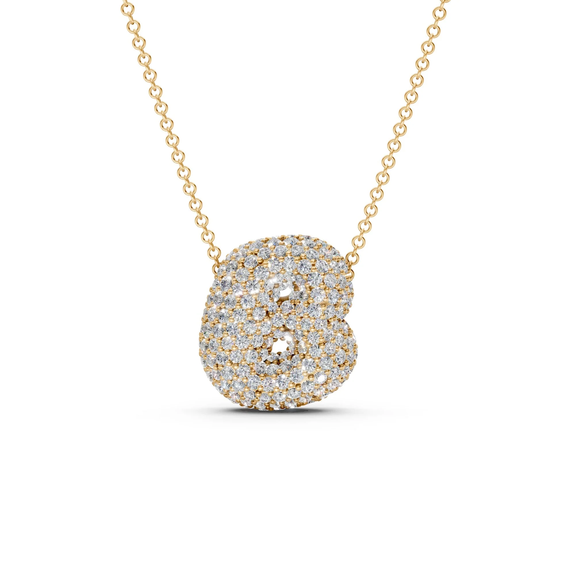 The Bubbletini Pavé Necklace - Image 4