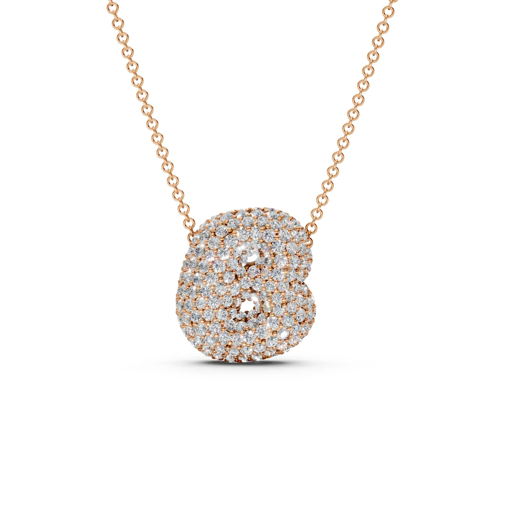 The Bubbletini Pavé Necklace - Image 5