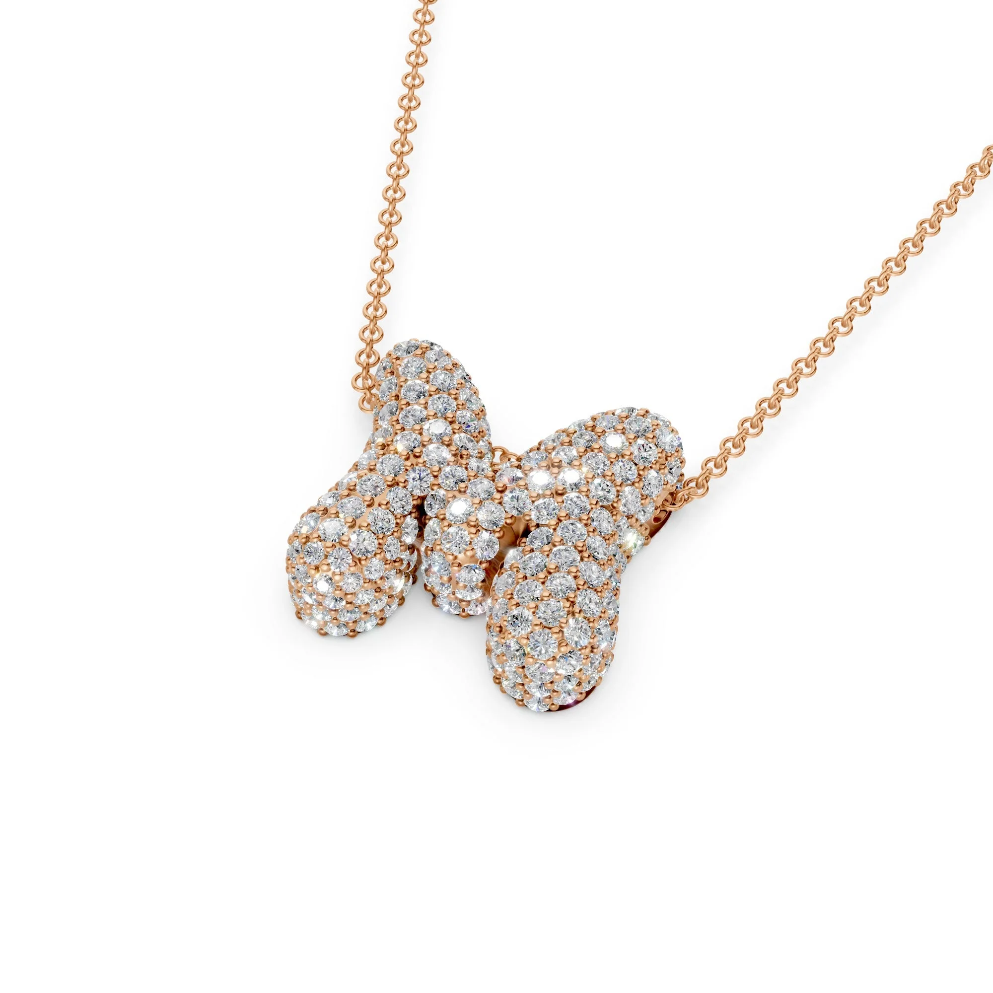 The Bubbletini Pavé Necklace - Image 70