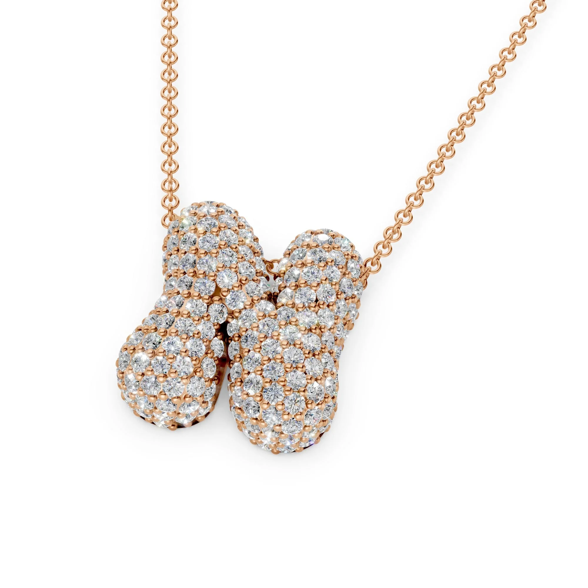 The Bubbletini Pavé Necklace - Image 76