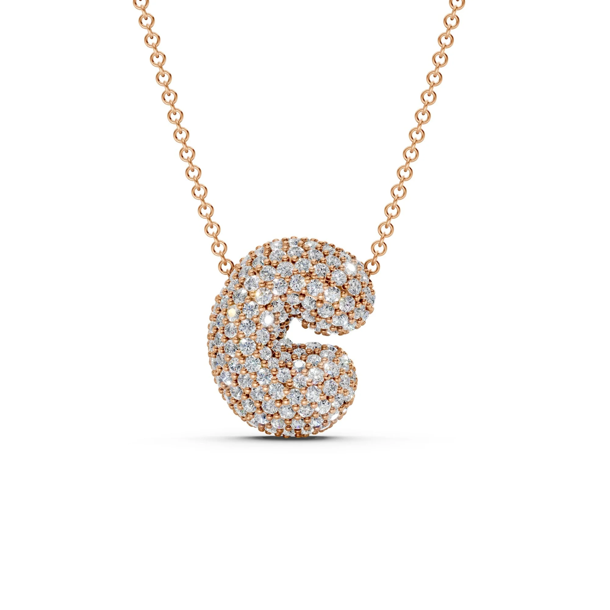 The Bubbletini Pavé Necklace - Image 9