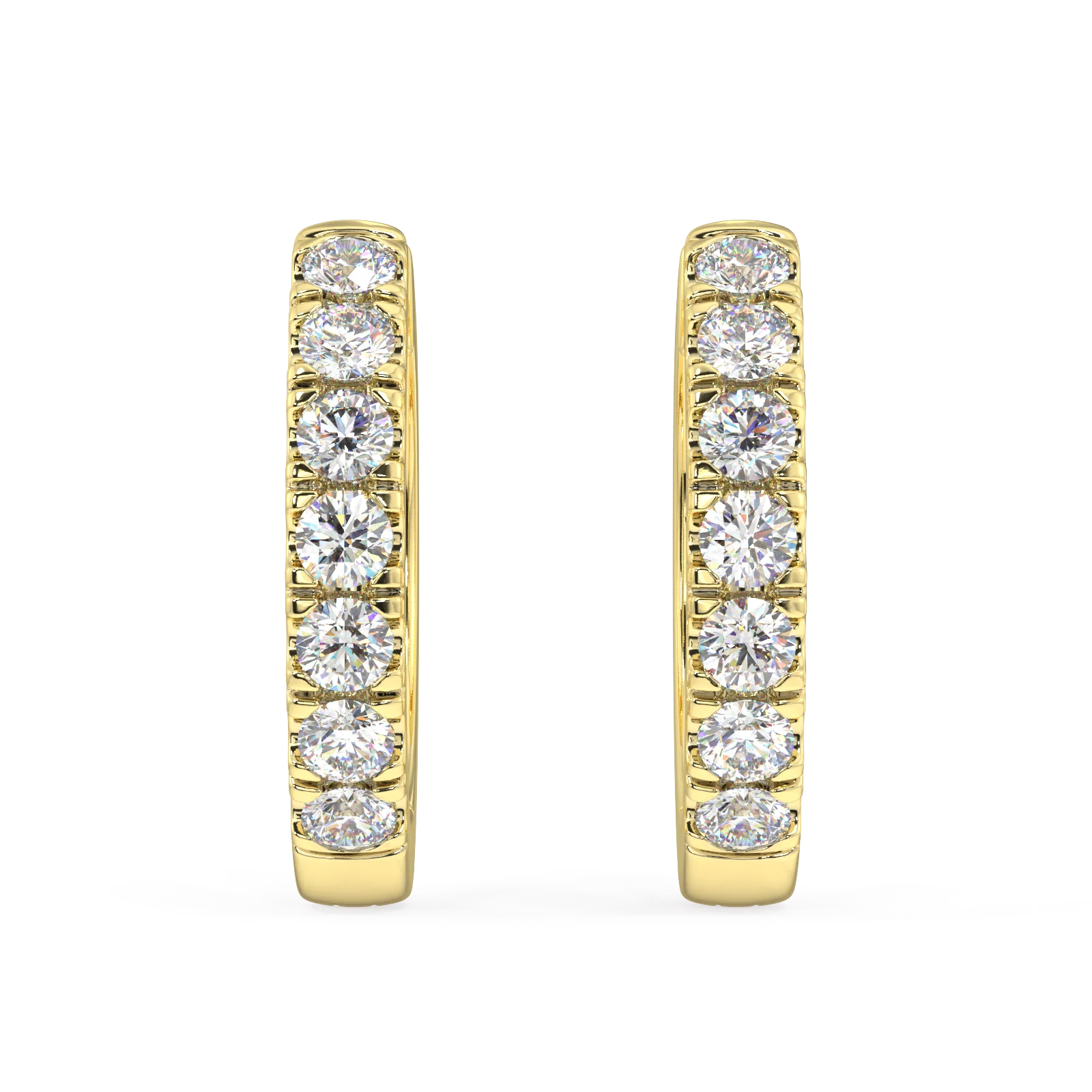 The Chic-a-go huggie hoops