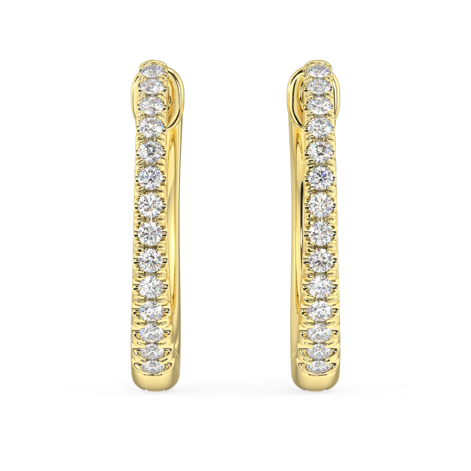 The Chic-a-go huggie hoops