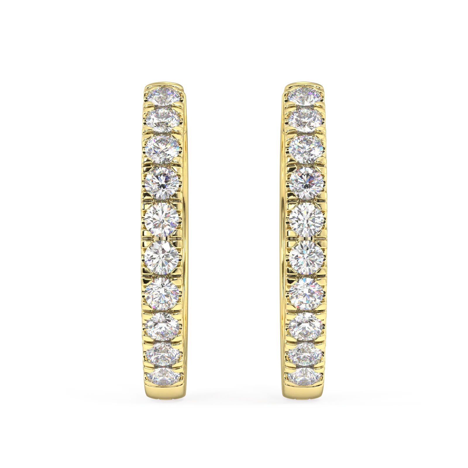 The Chic-a-go huggie hoops