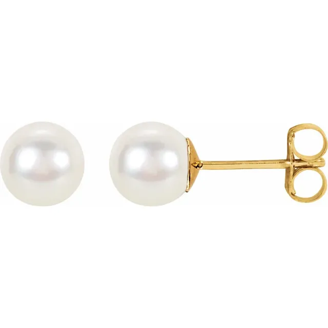 The Luna Pearl Studs - Image 3