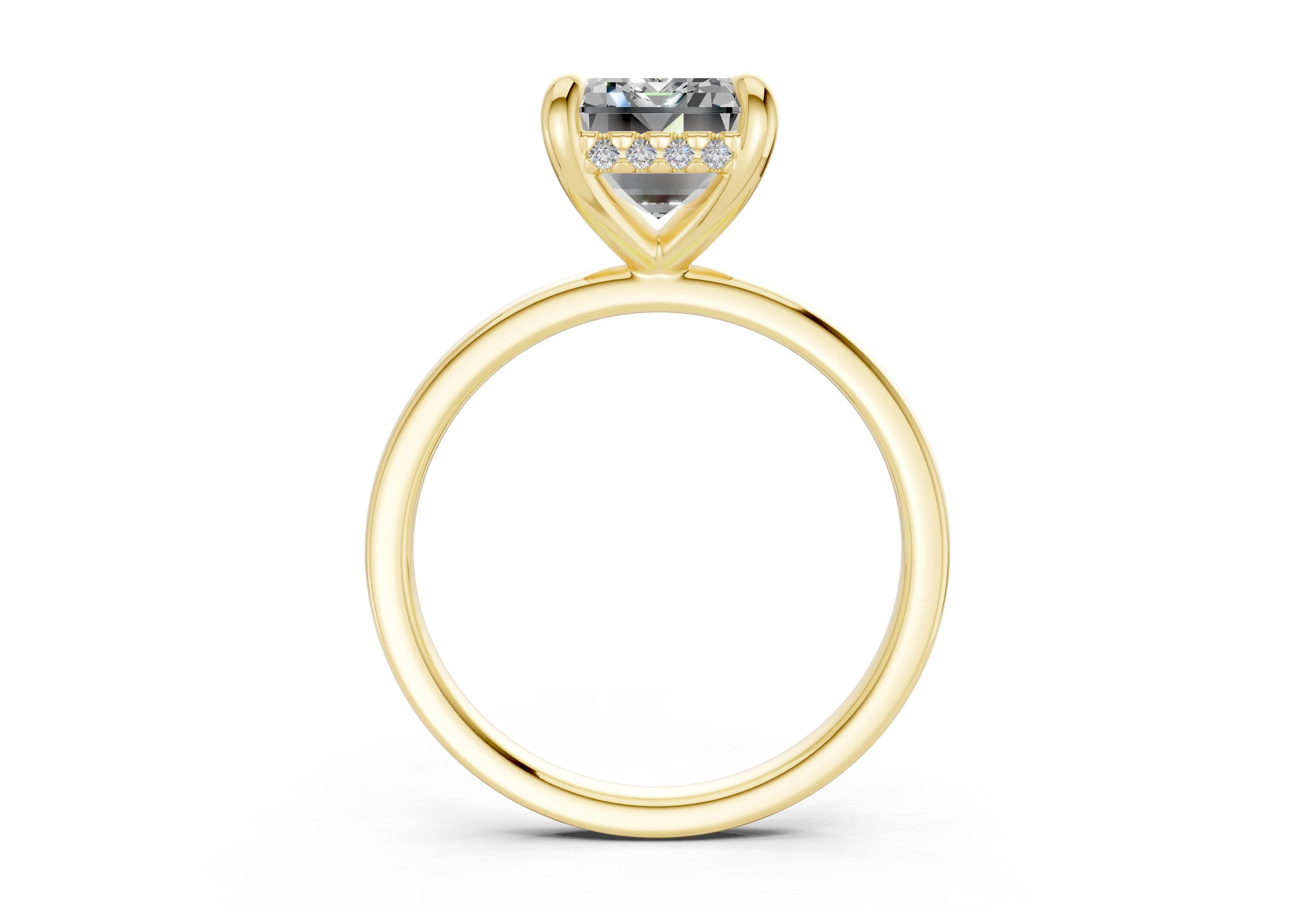 The Manhattan Solitaire Engagement Ring - Image 11