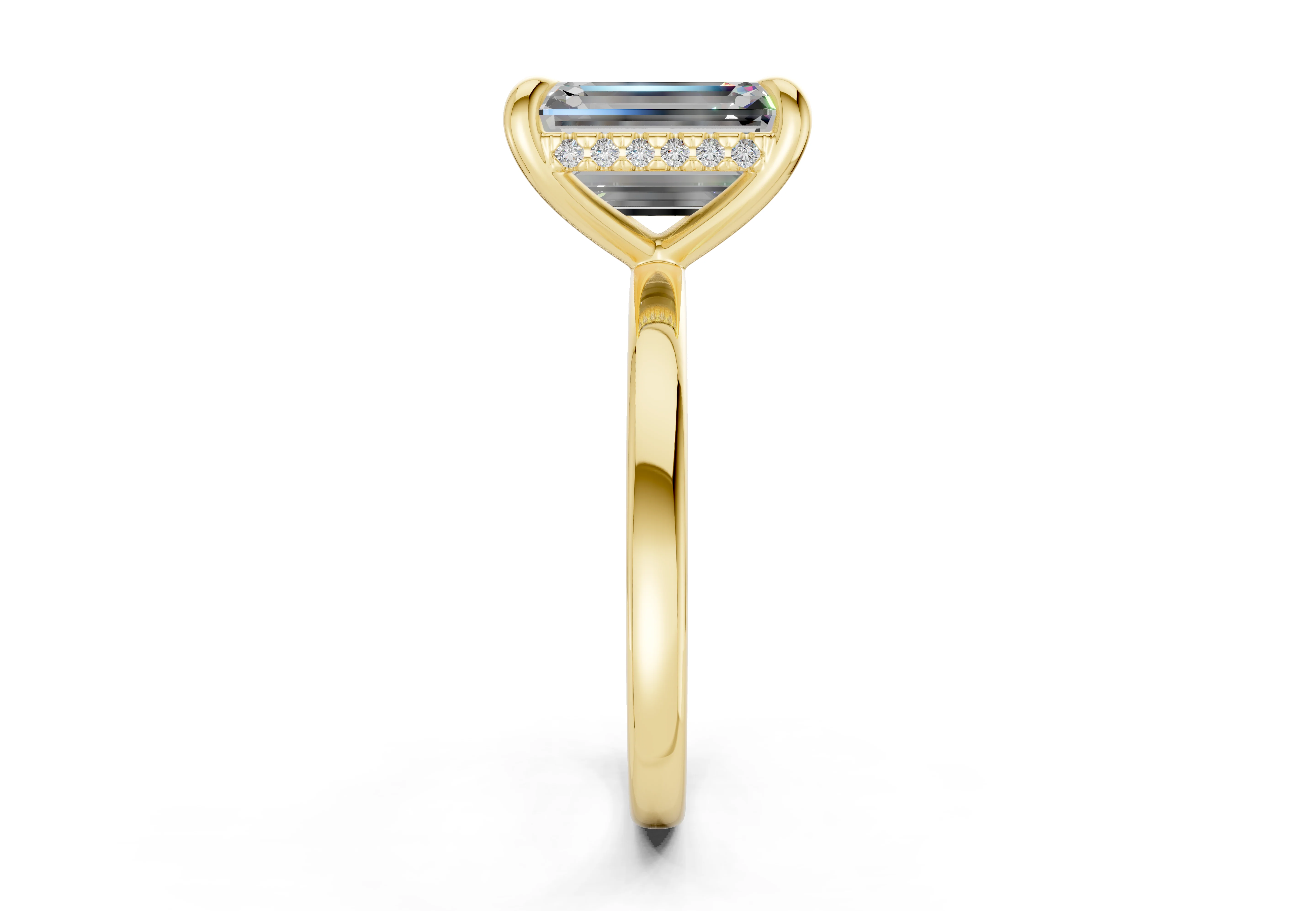 The Manhattan Solitaire Engagement Ring - Image 12