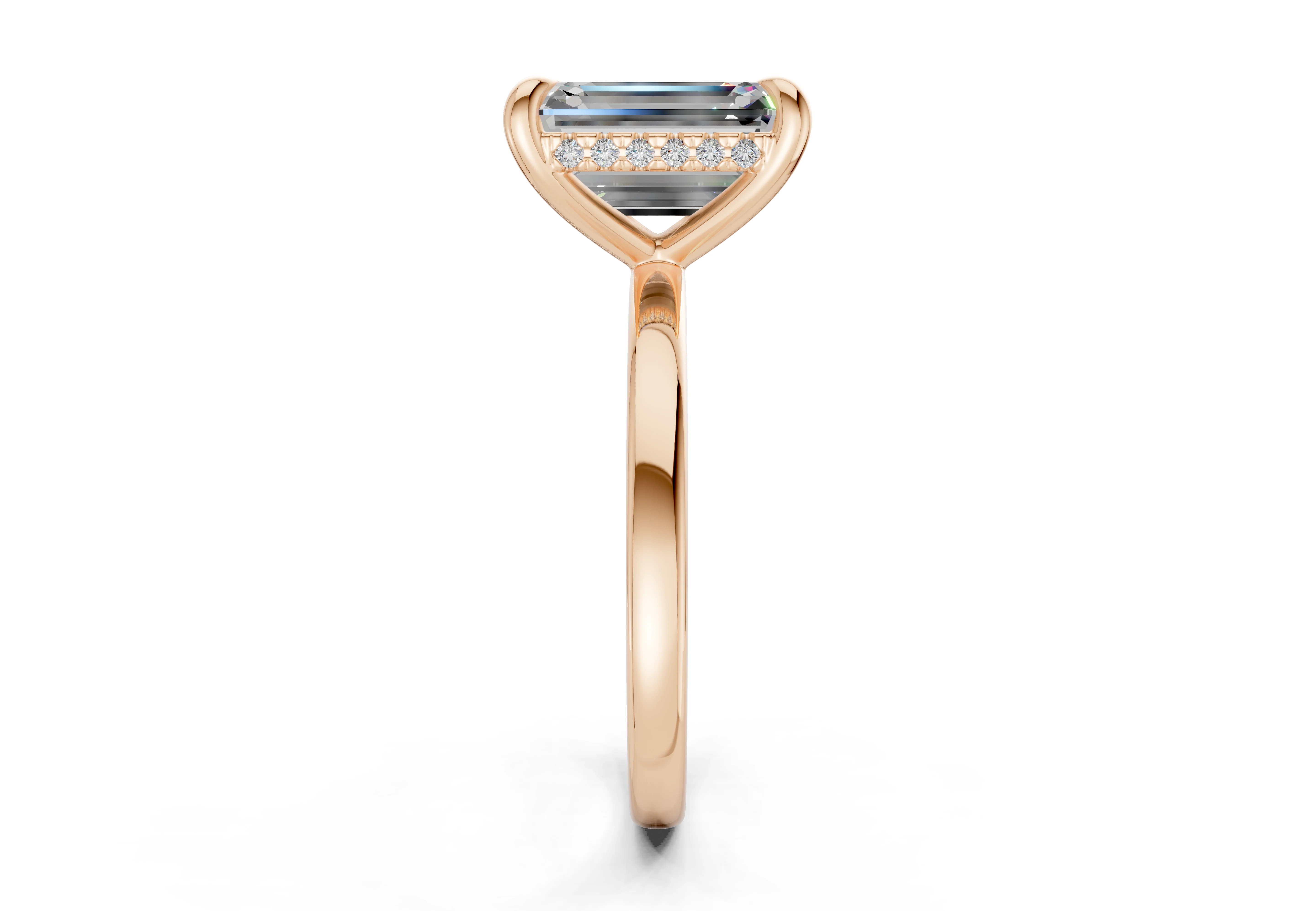 The Manhattan Solitaire Engagement Ring - Image 15