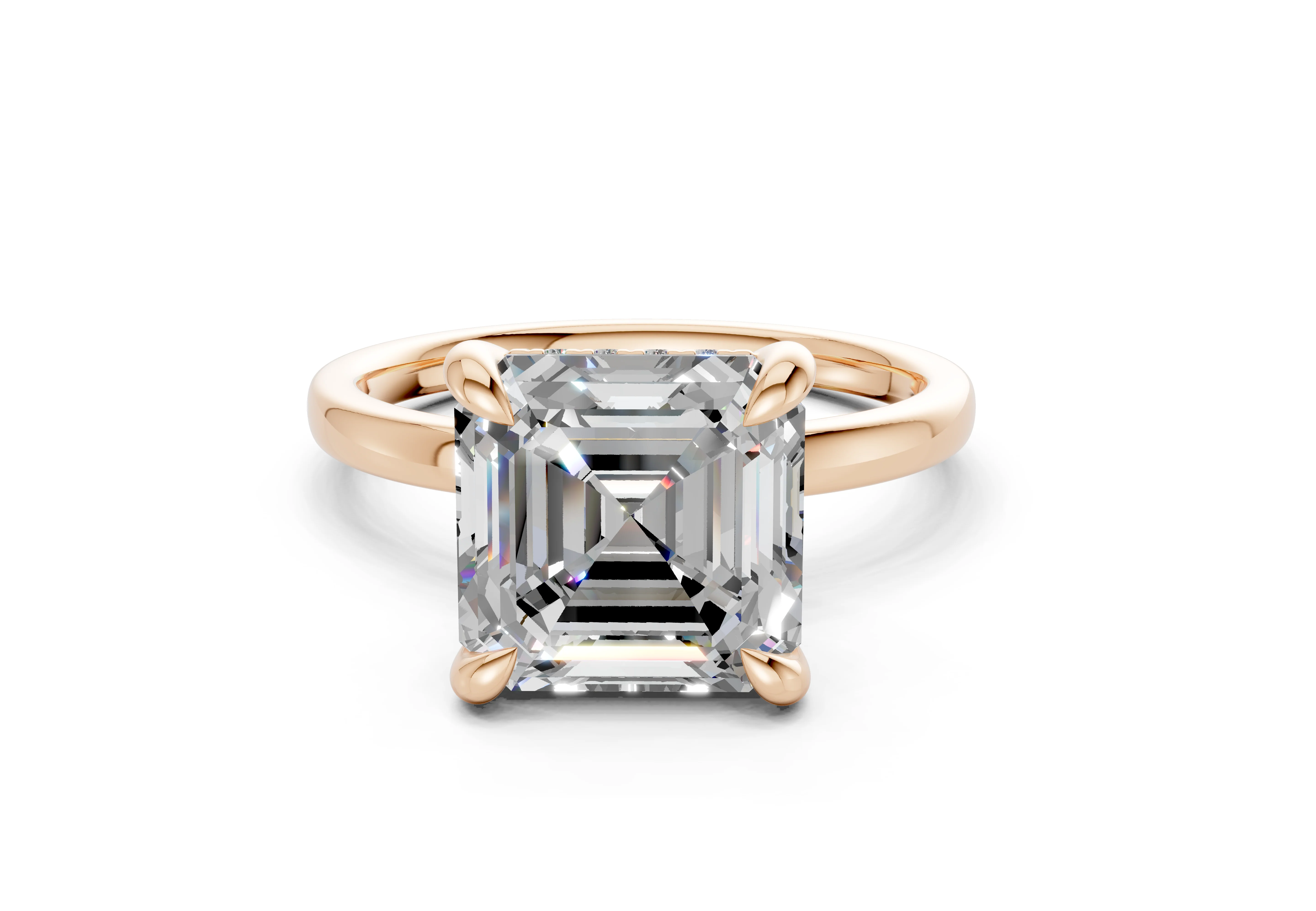 The Manhattan Solitaire Engagement Ring - Image 4