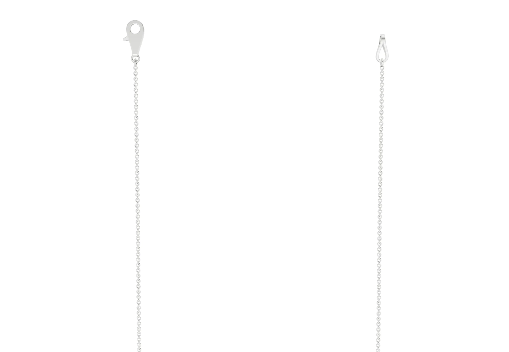 Tranquil Pink Diamond Stationed Necklace ½ Carat Total Wt. - Image 9