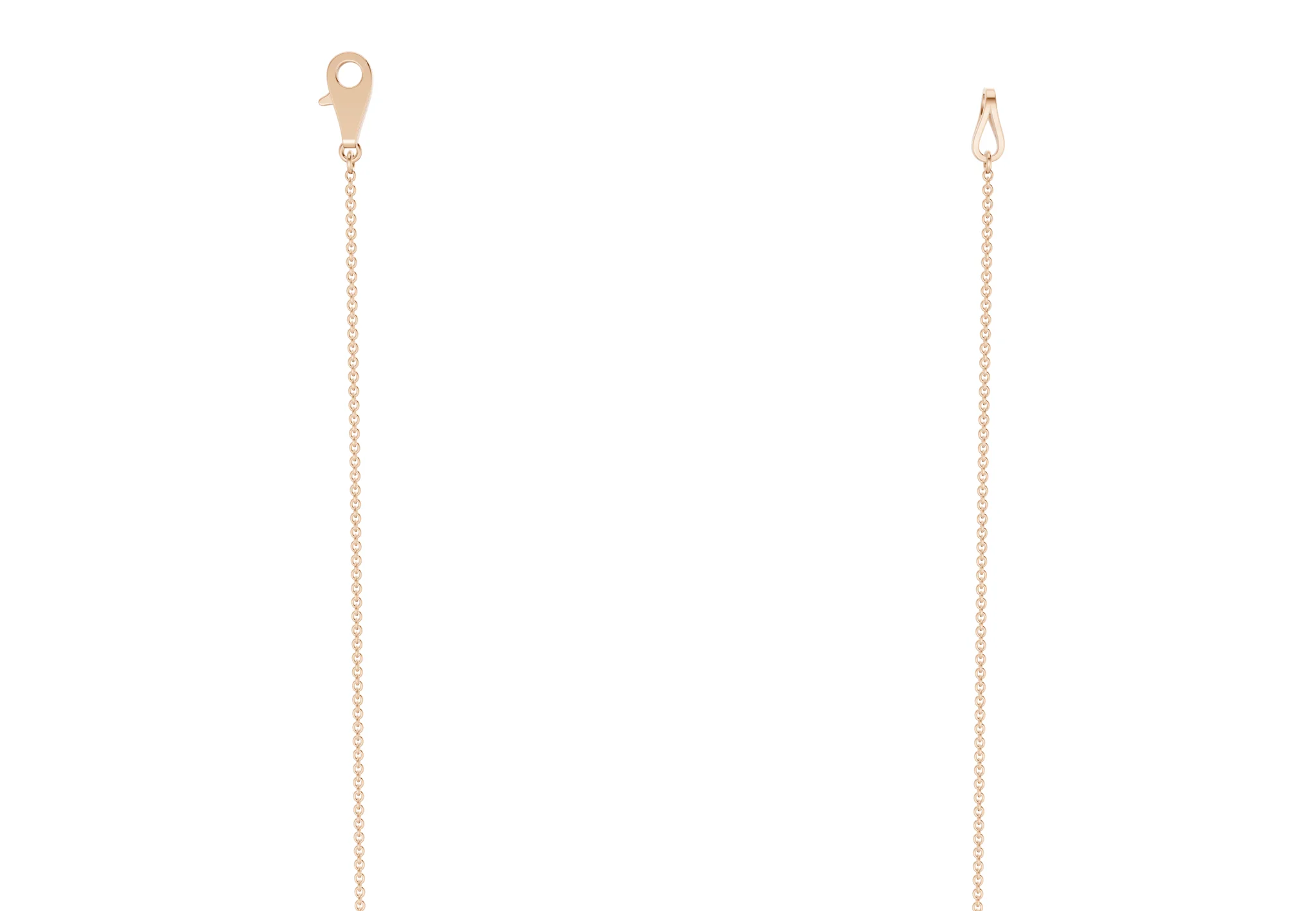 Tranquil Sapphire Gemstone Stationed Necklace ½ Carat Total Wt. - Image 6