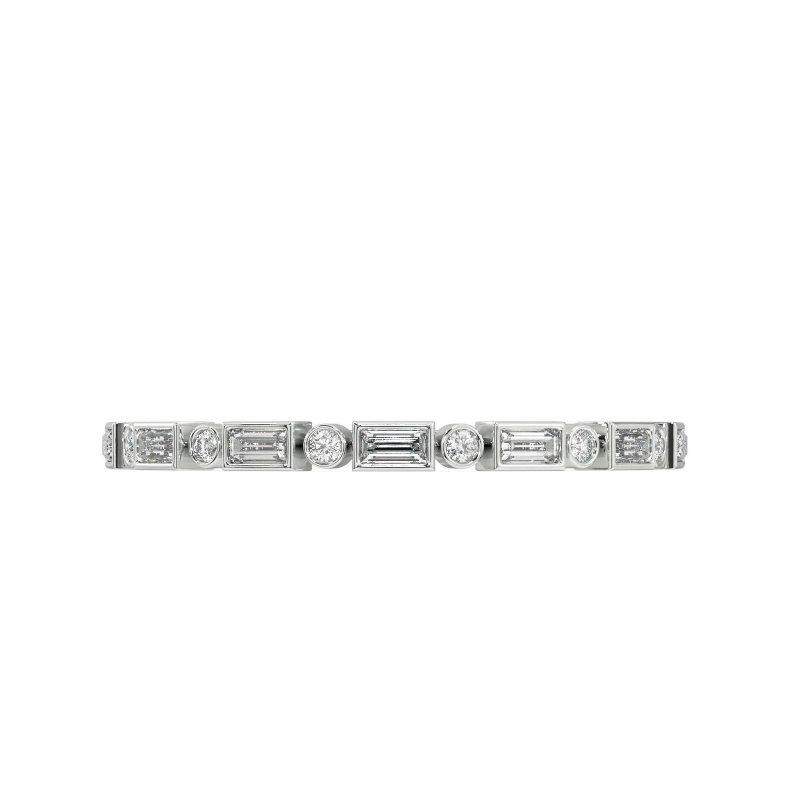 Venus Baguette Diamond Ring - Image 10
