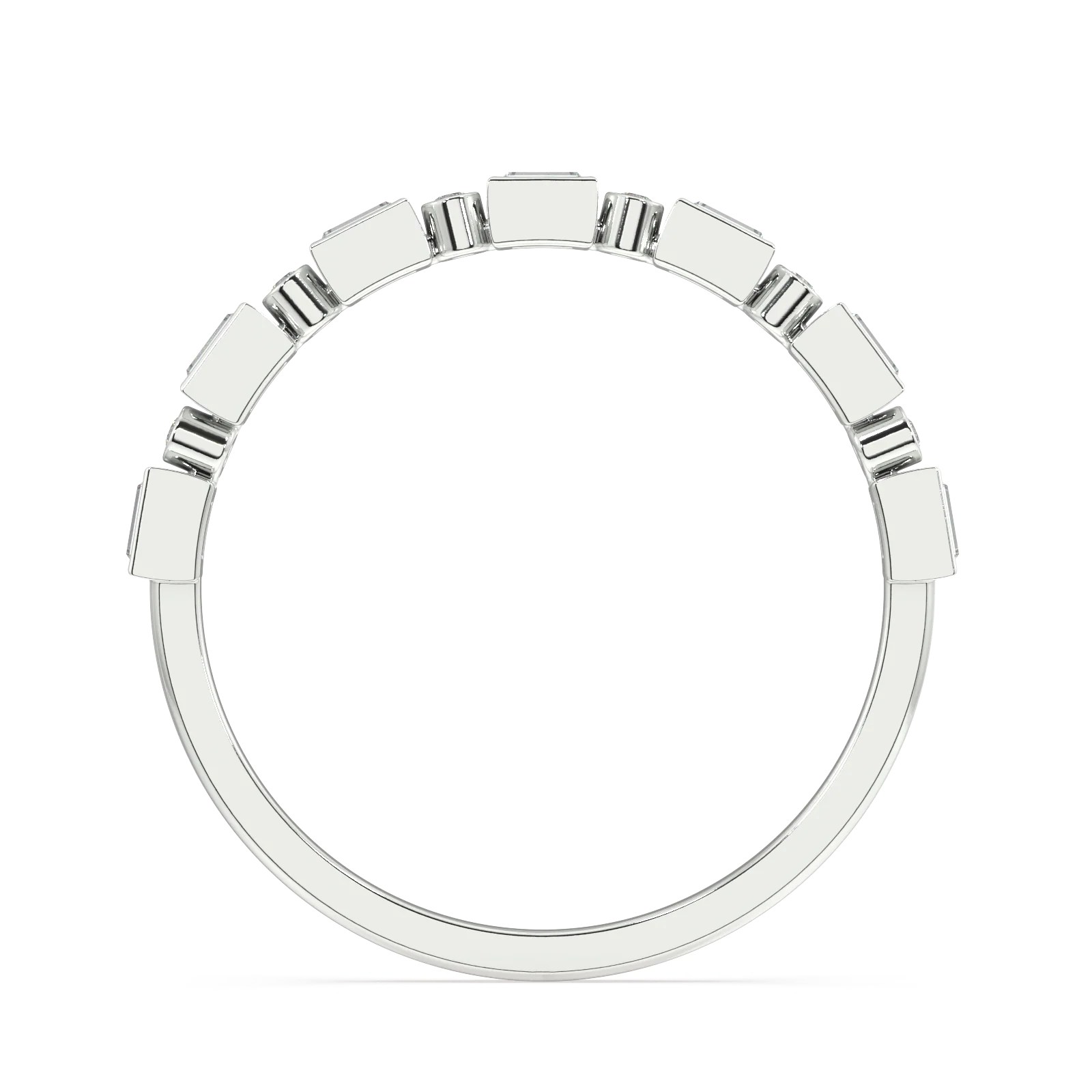 Venus Baguette Diamond Ring - Image 12