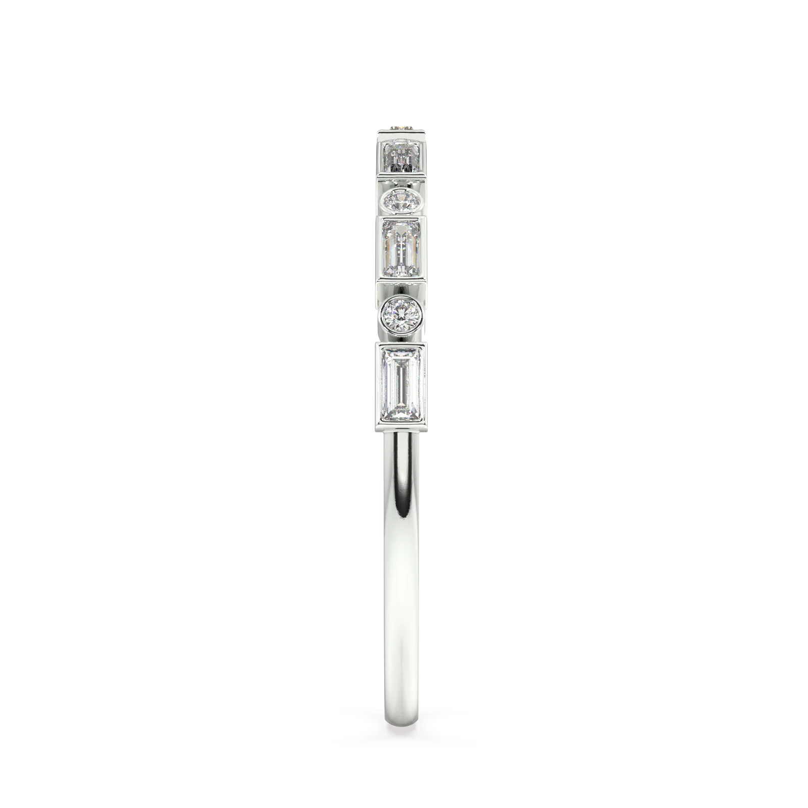 Venus Baguette Diamond Ring - Image 13