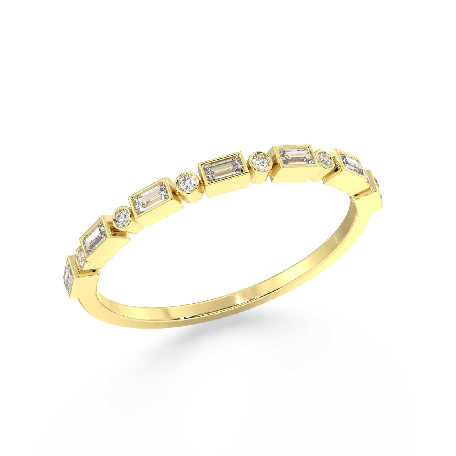 Venus Baguette Diamond Ring - Image 2