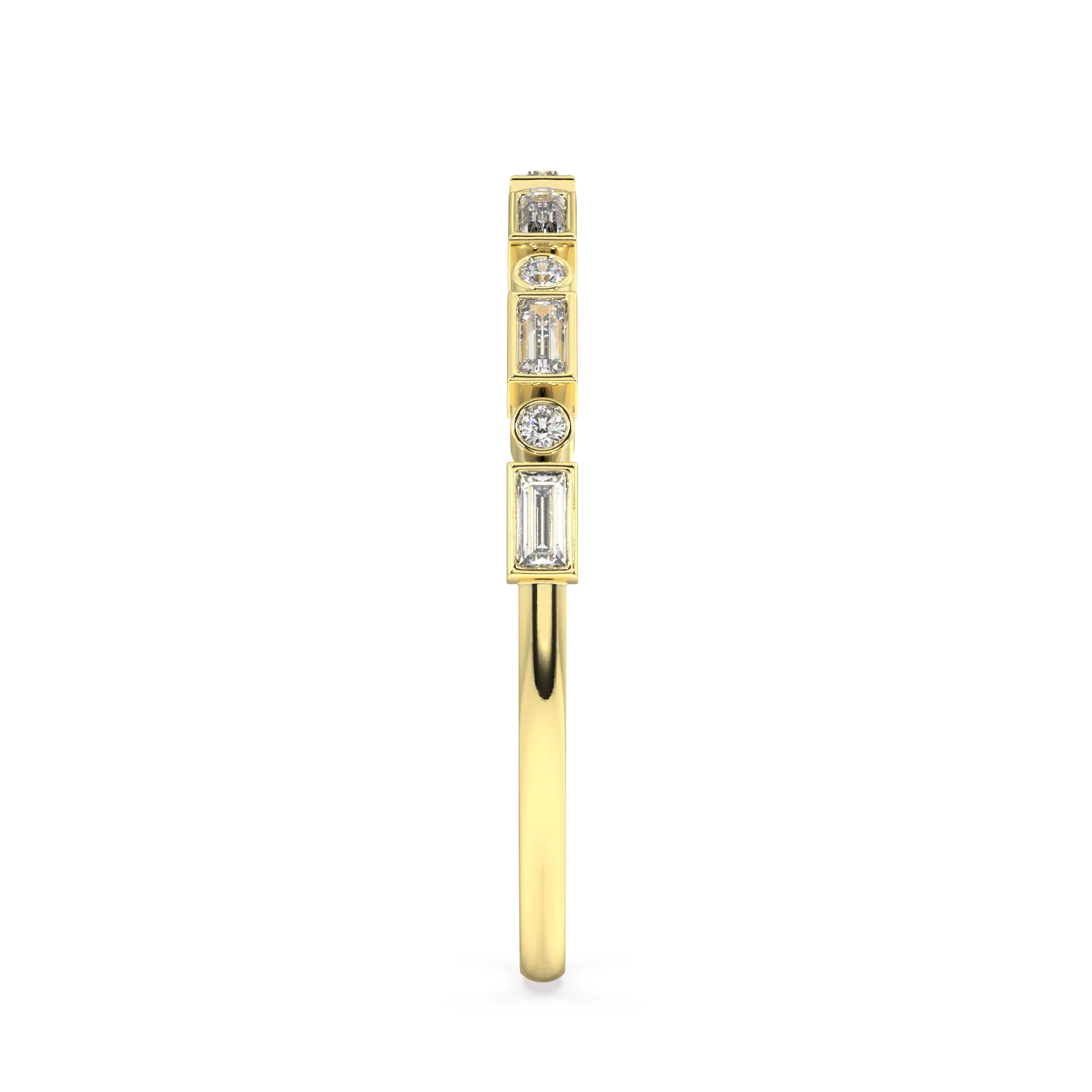 Venus Baguette Diamond Ring - Image 4