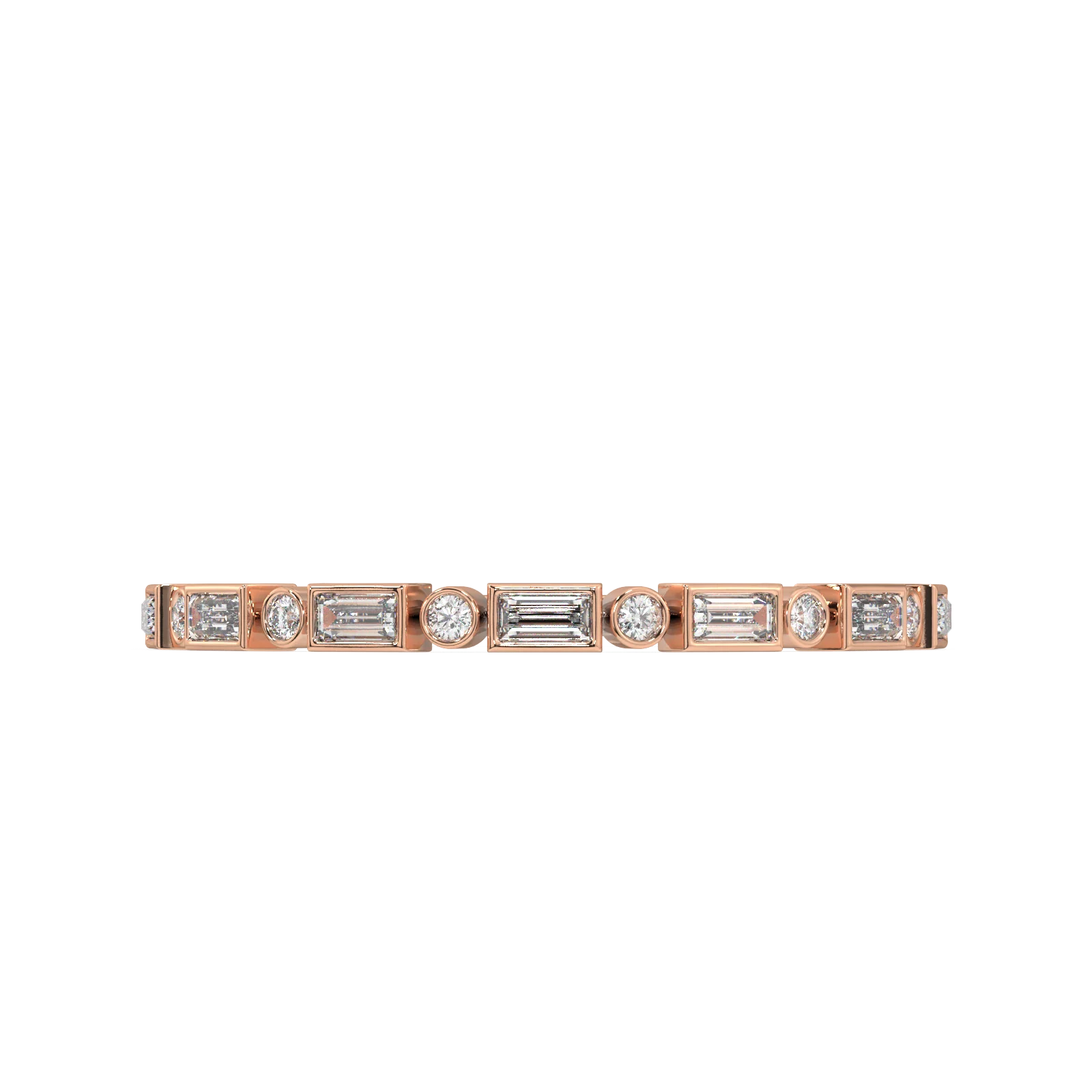 Venus Baguette Diamond Ring - Image 6