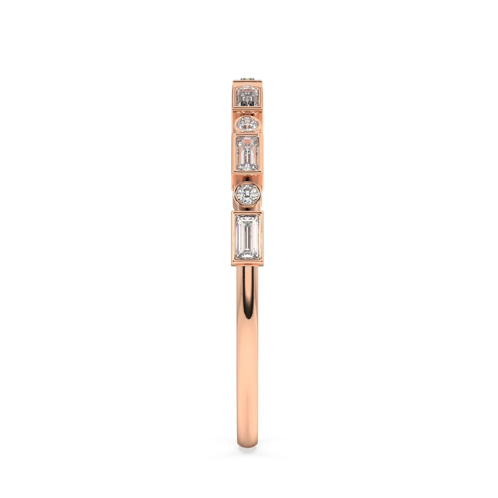 Venus Baguette Diamond Ring - Image 8