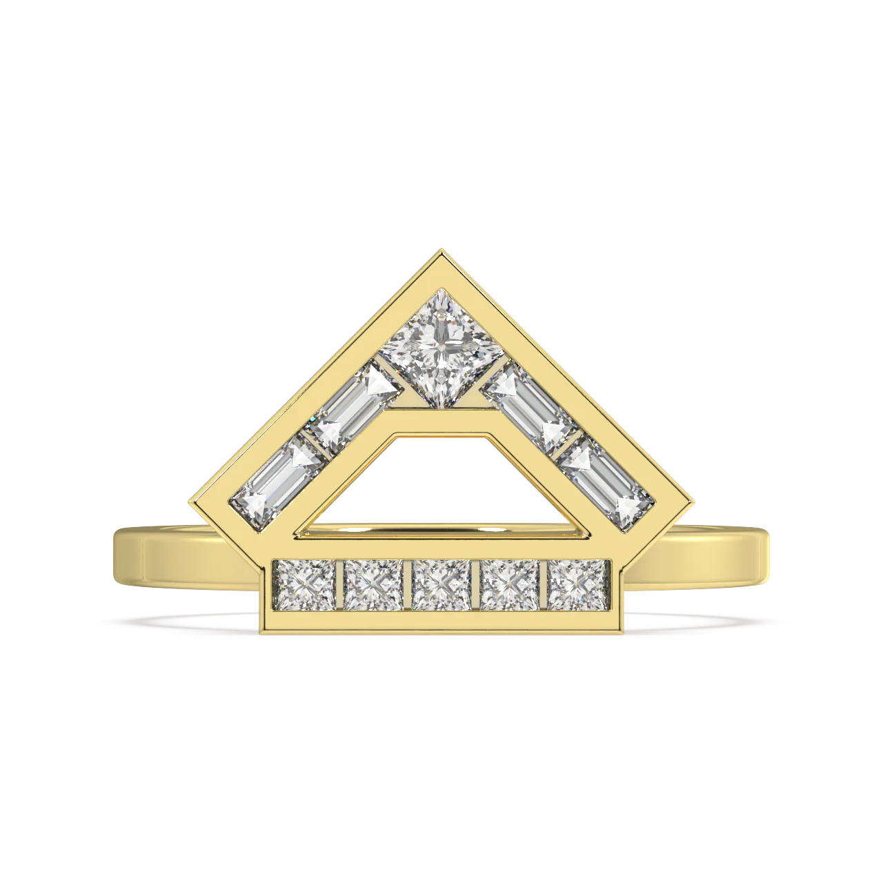 Verve Baguette Diamond Ring