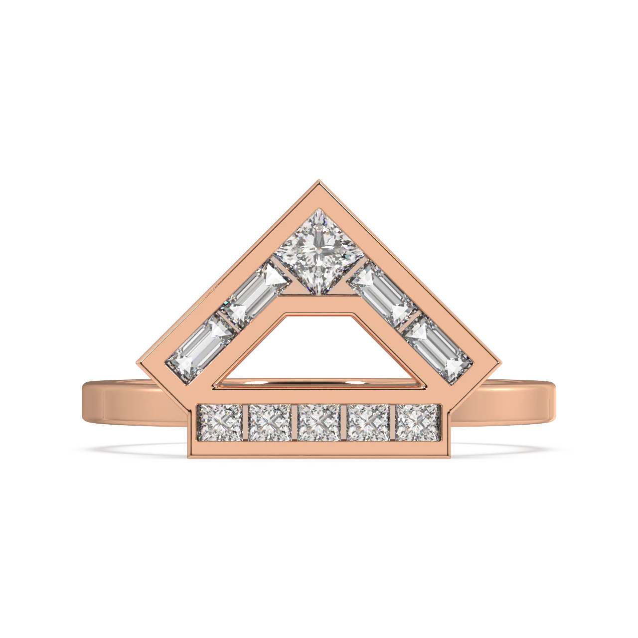 Verve Baguette Diamond Ring - Image 6