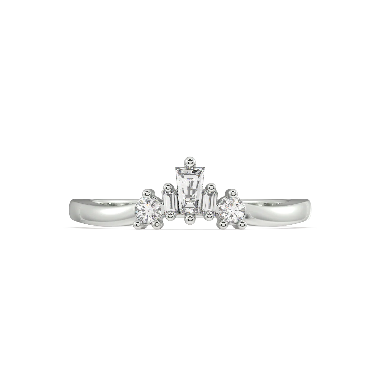 Vespera Baguette Diamond Ring - Image 11