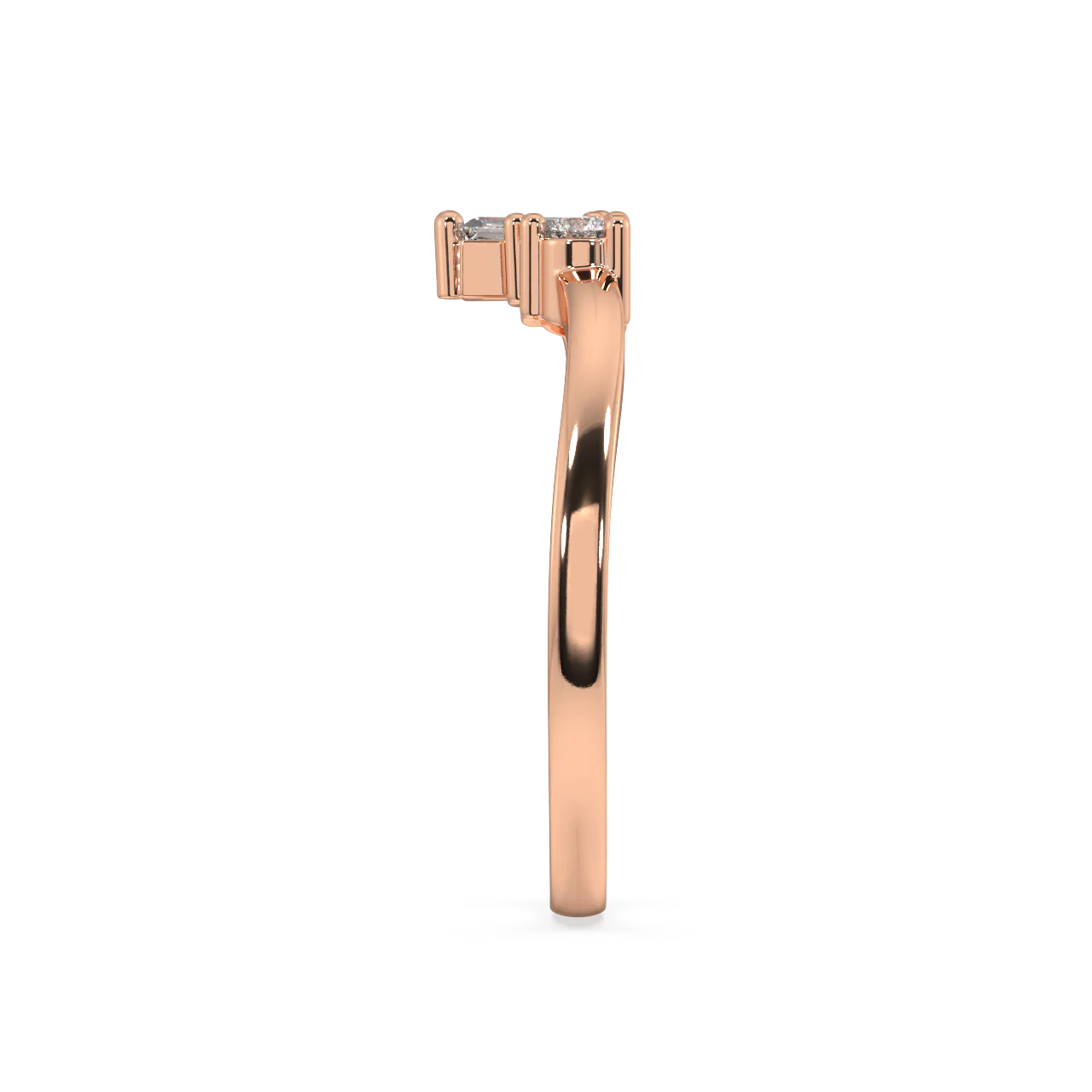 Vespera Baguette Diamond Ring - Image 9
