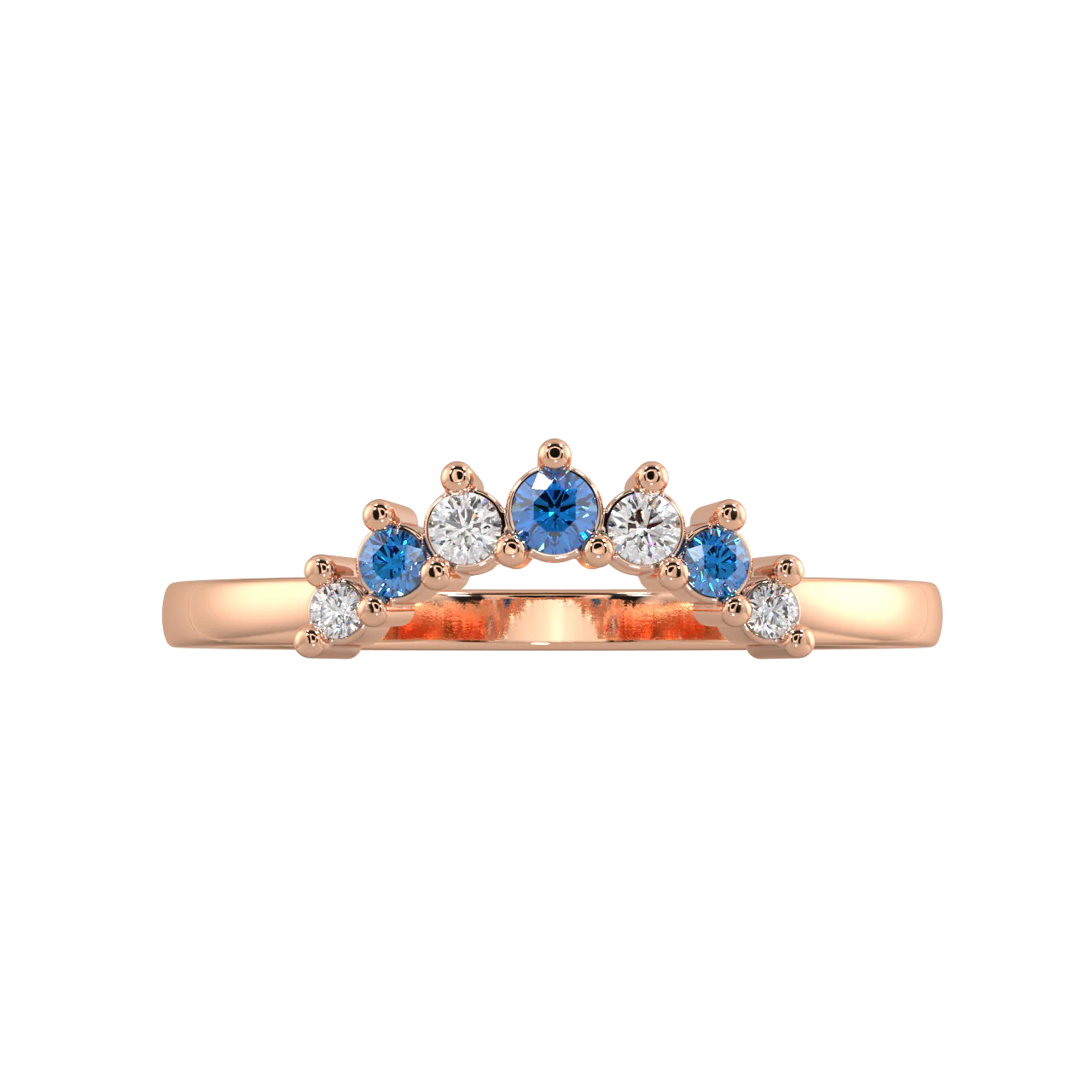 Viola Round Diamond Ring - Image 6