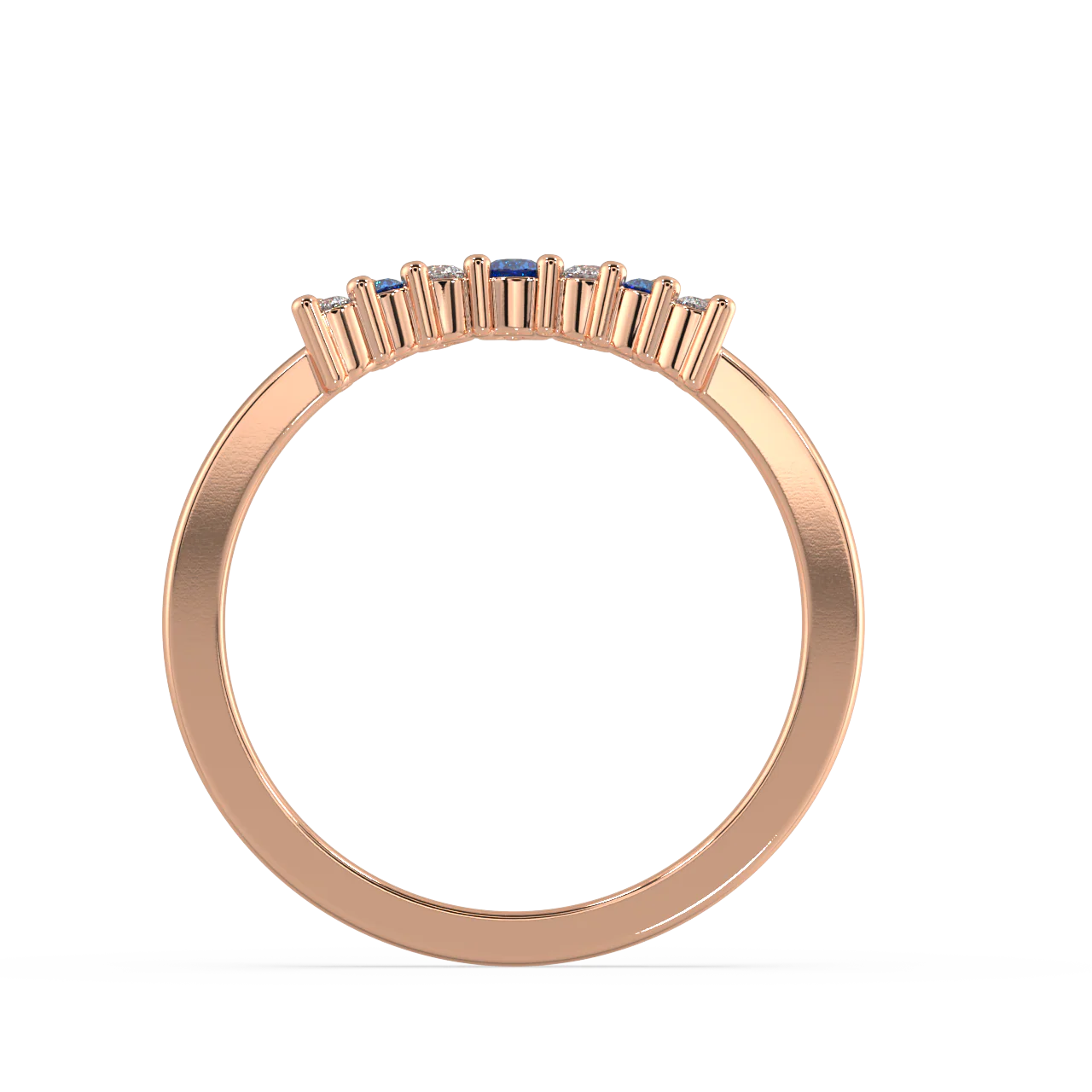 Viola Round Diamond Ring - Image 8